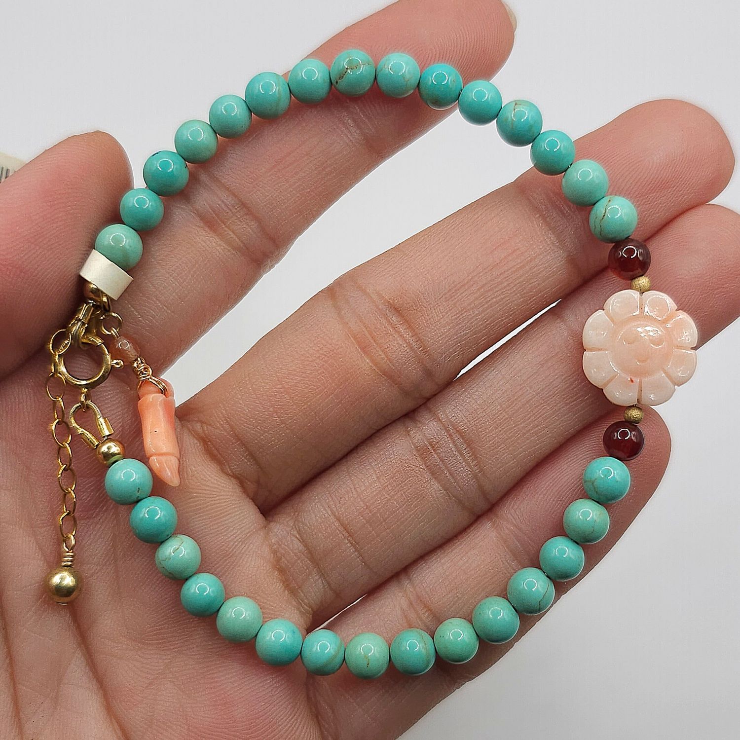 Natural Turquoise &amp; Coral