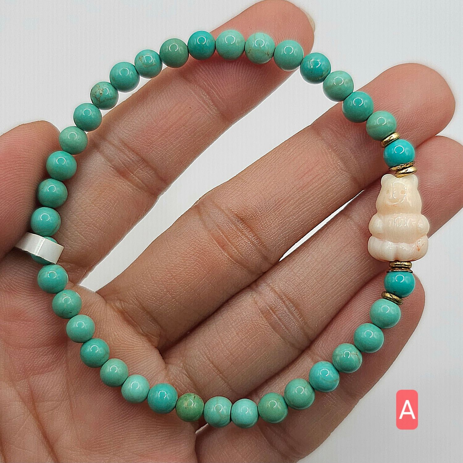 Natural Turquoise x Coral