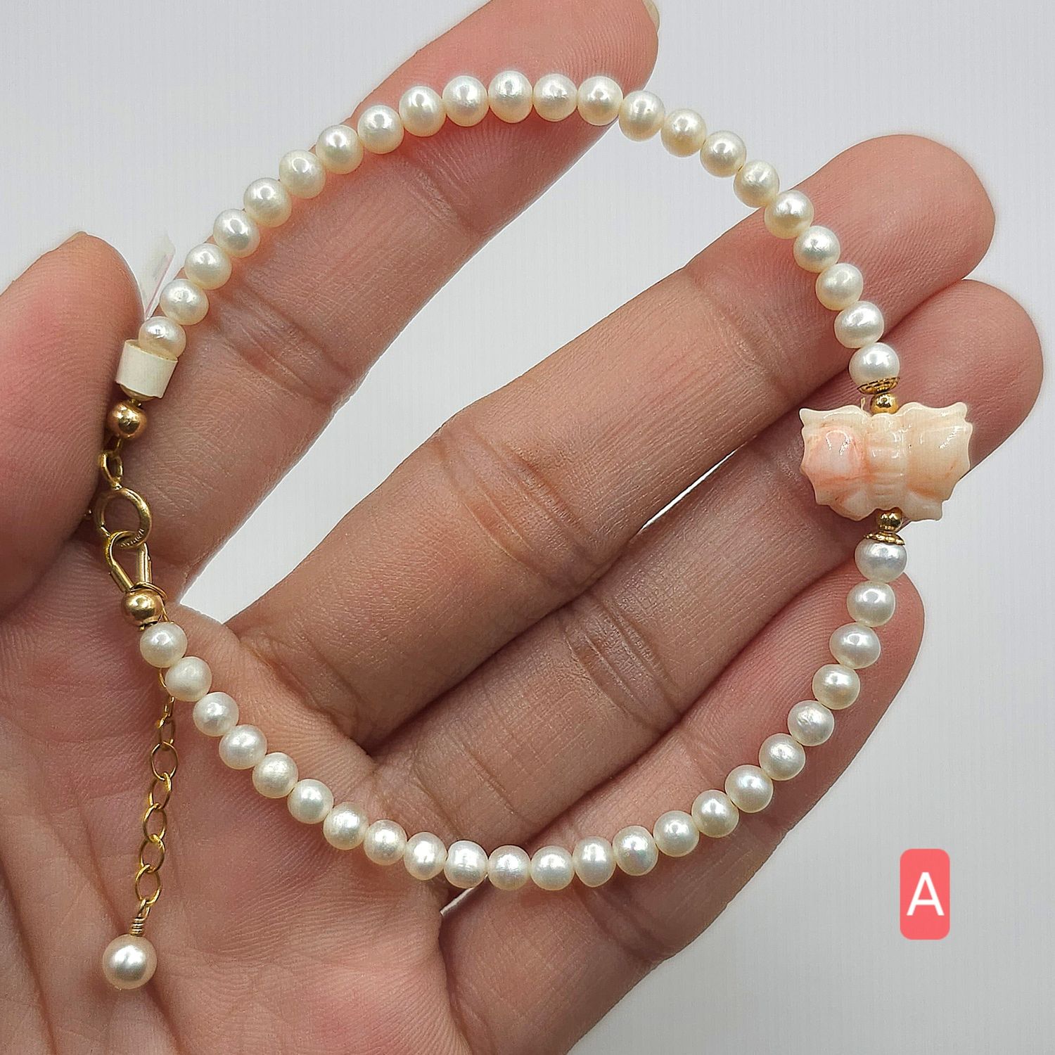 Natural Pearl x Coral