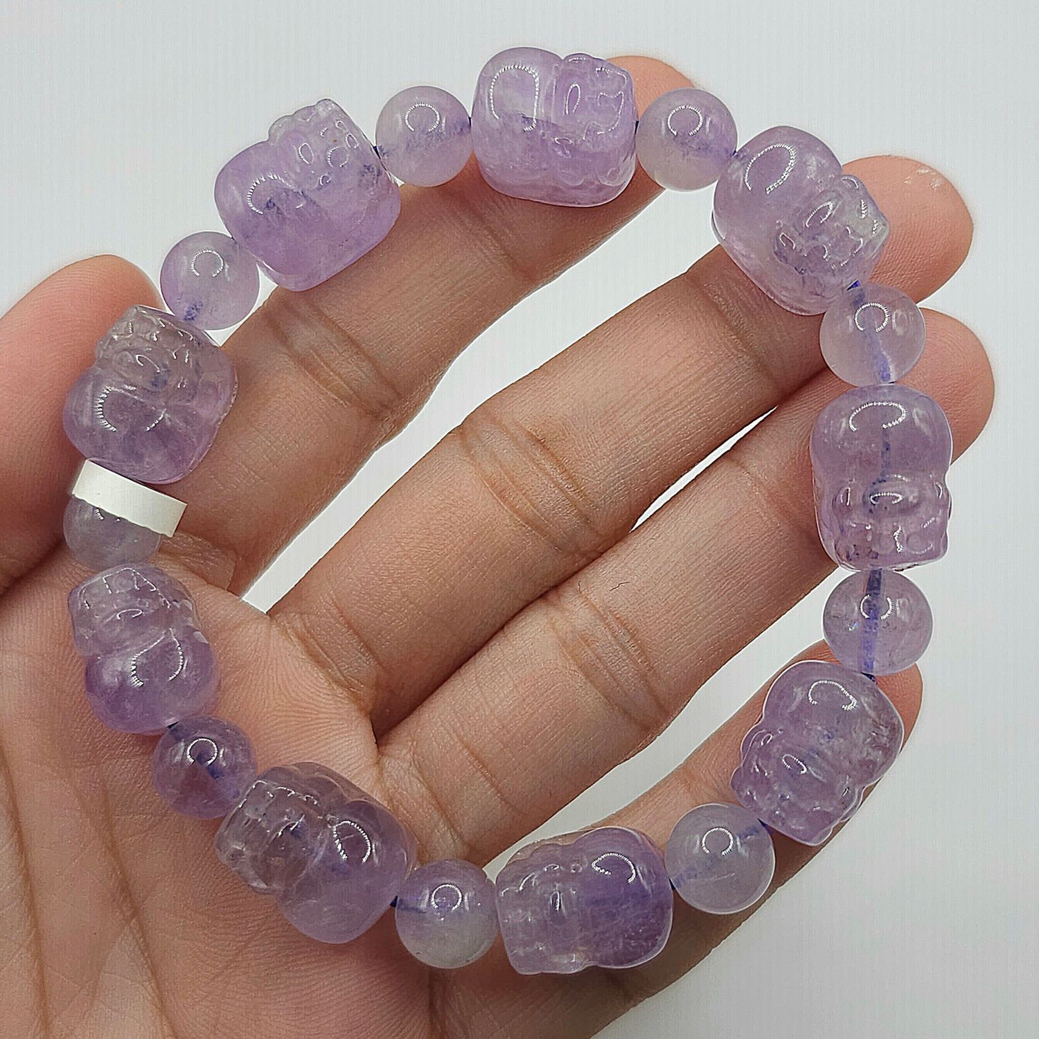 Natural Lavender Amethyst Pixiu