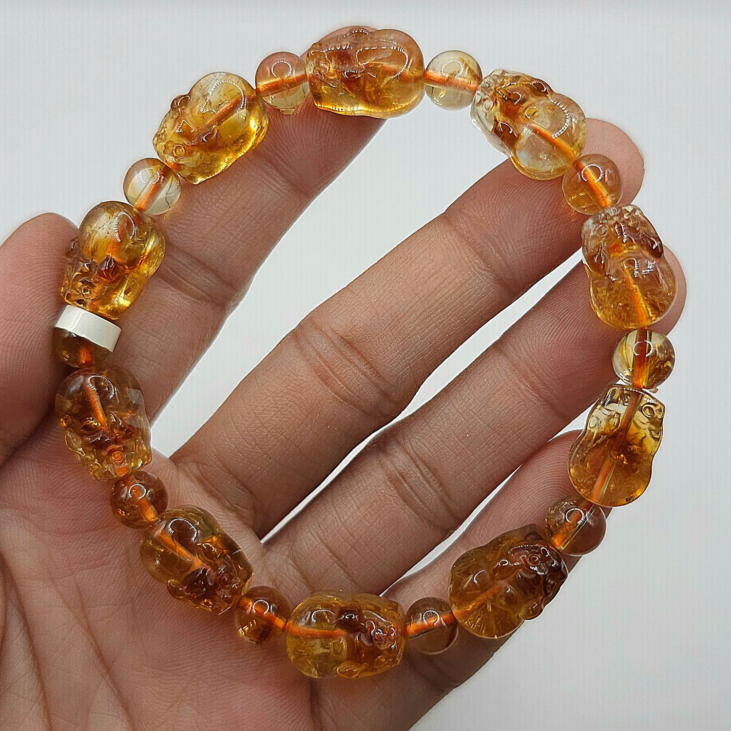 Natural Pixiu Tower Citrine