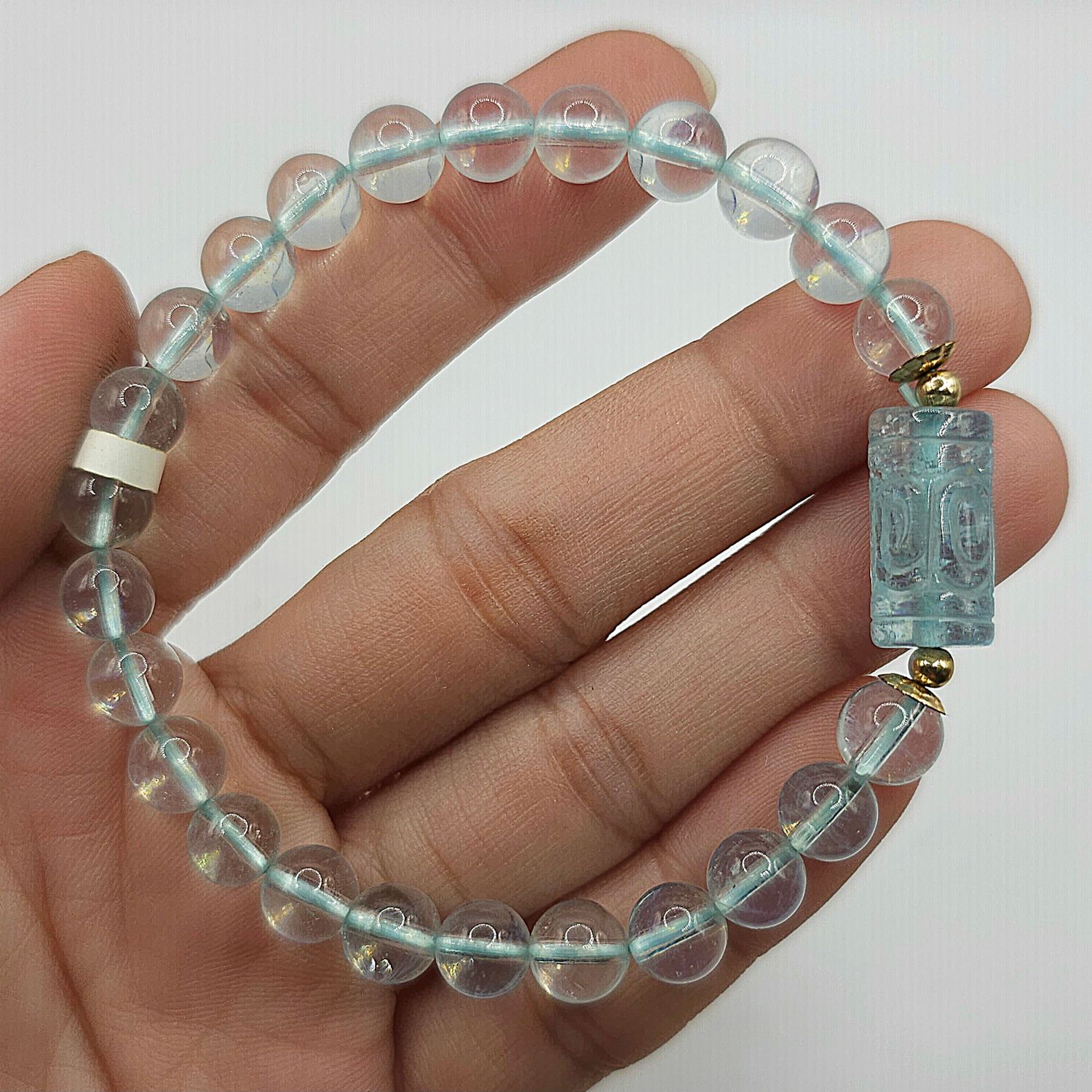 Natural Aquamarine with Lucky Turn