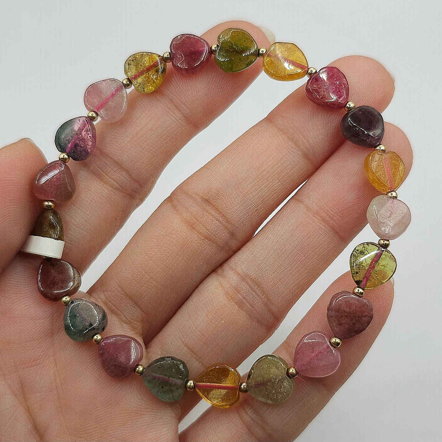 Natural Heart Candy Tourmaline