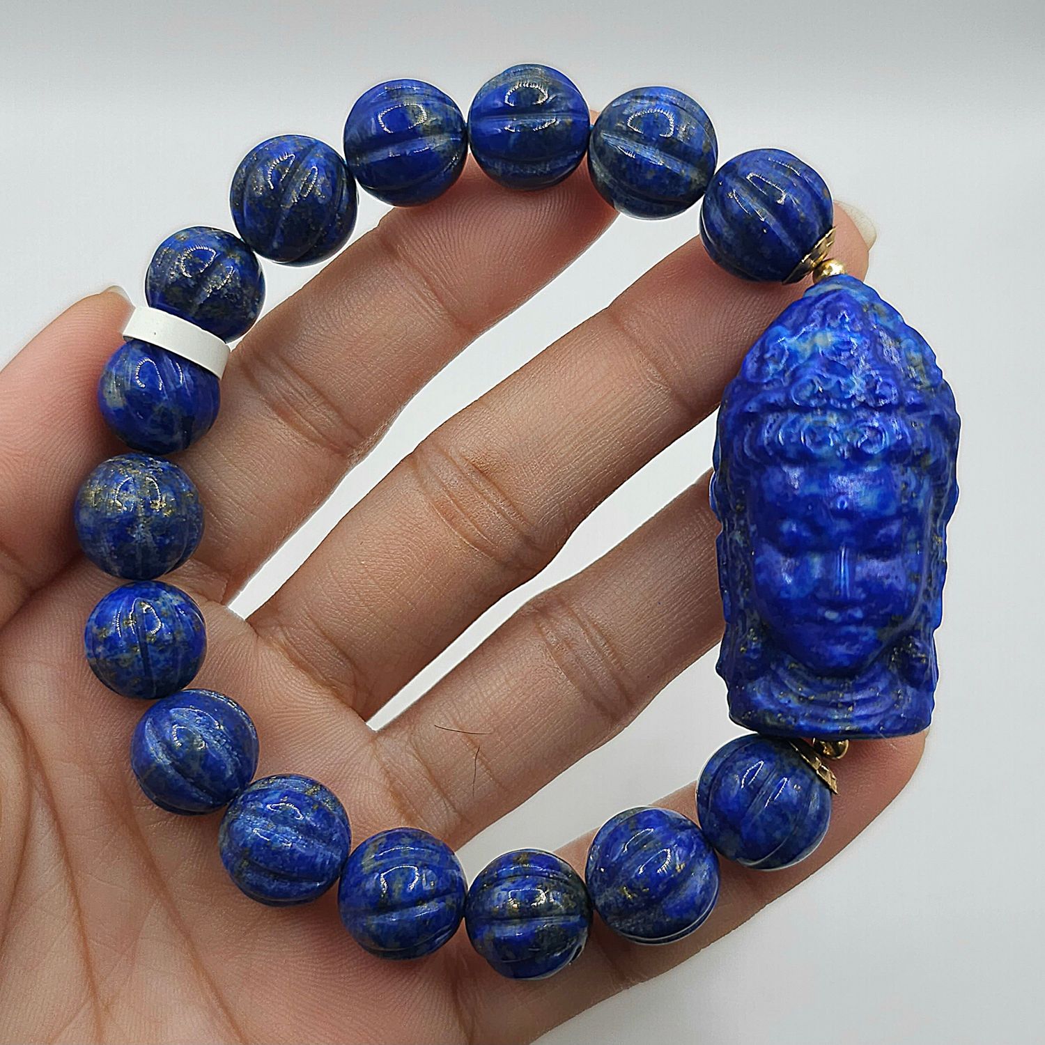 Natural Lapis Lazuli with Buddha