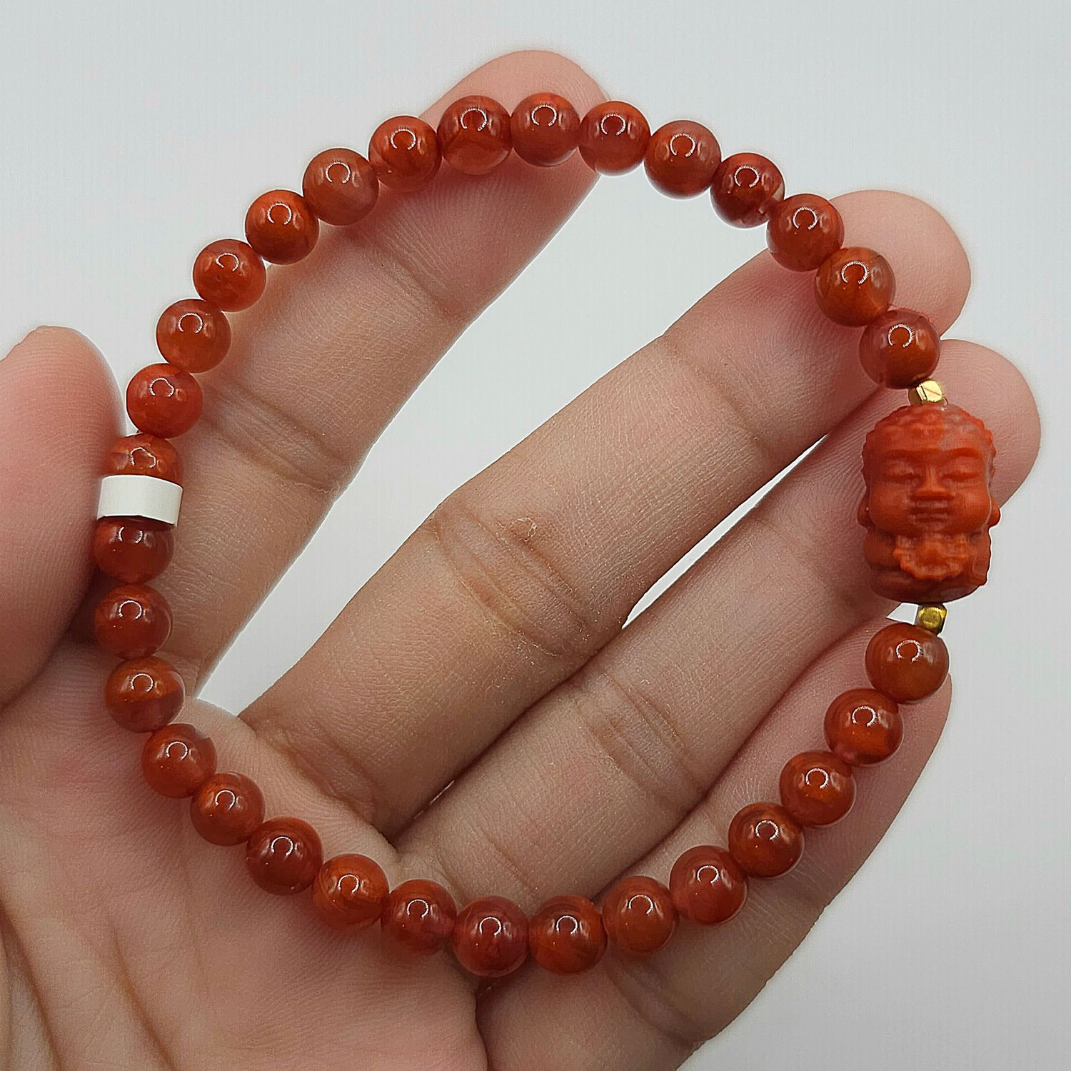 Natural Nanhong with Buddha - 18k