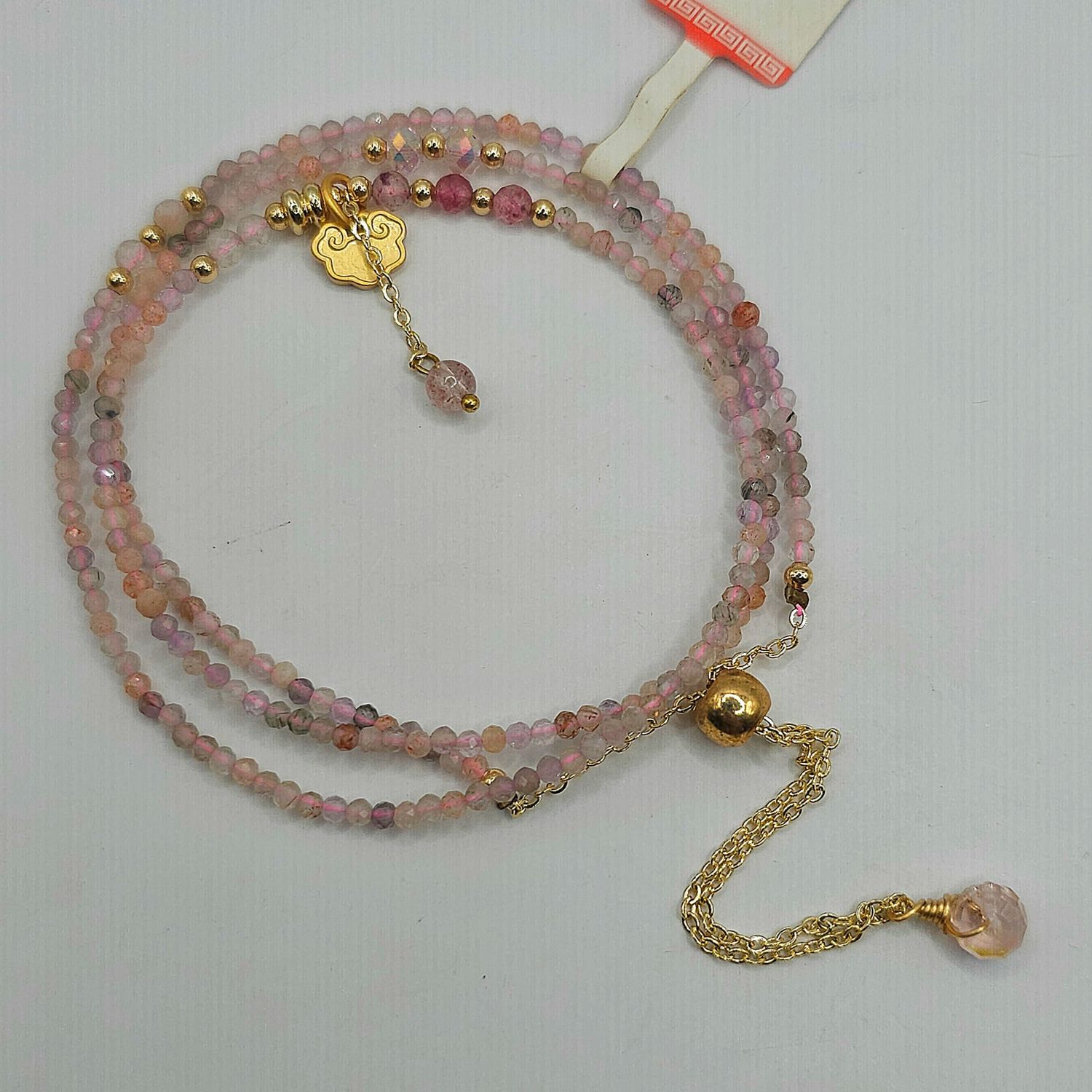 Natural Morganite 2 in 1