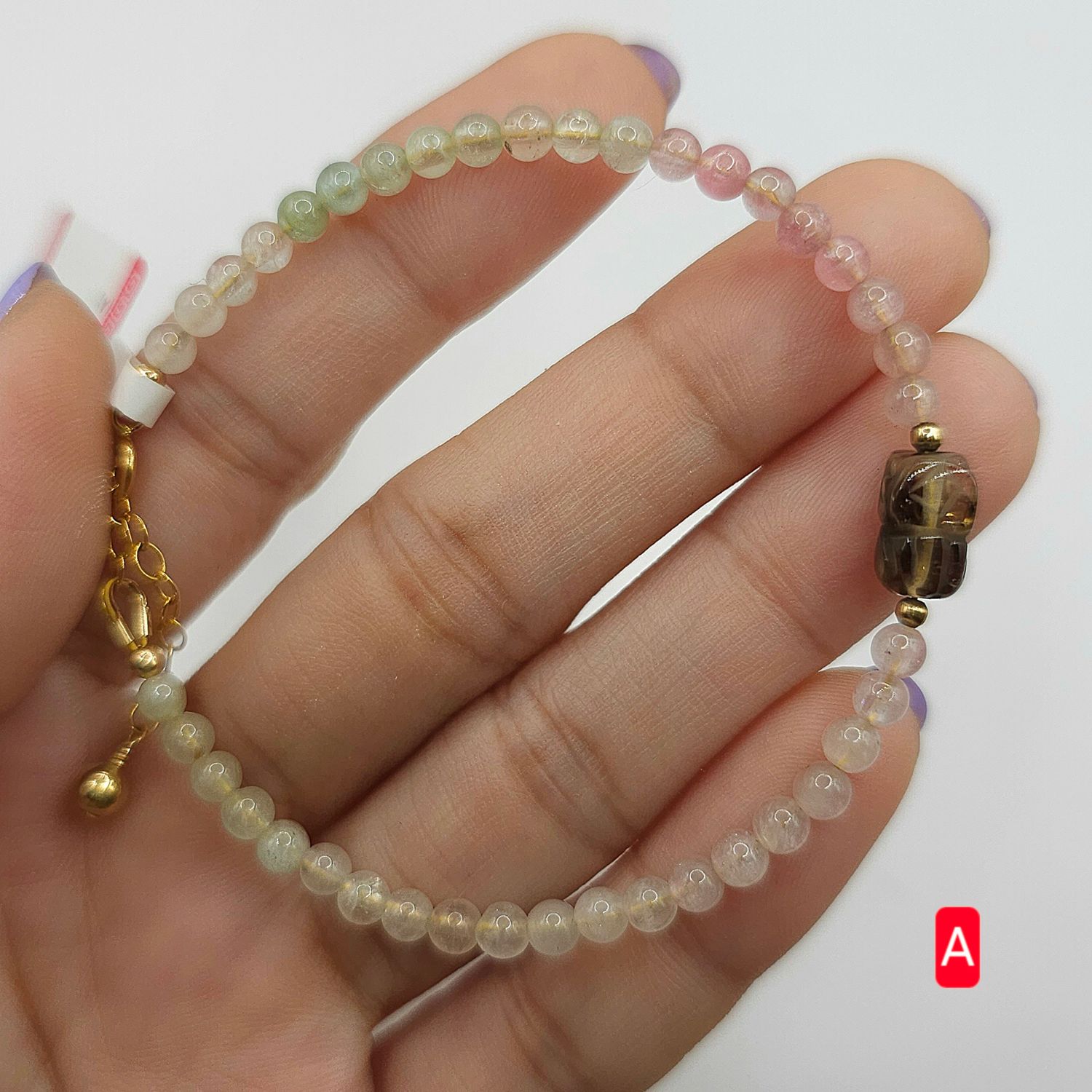 Natural Tourmaline with Pixiu