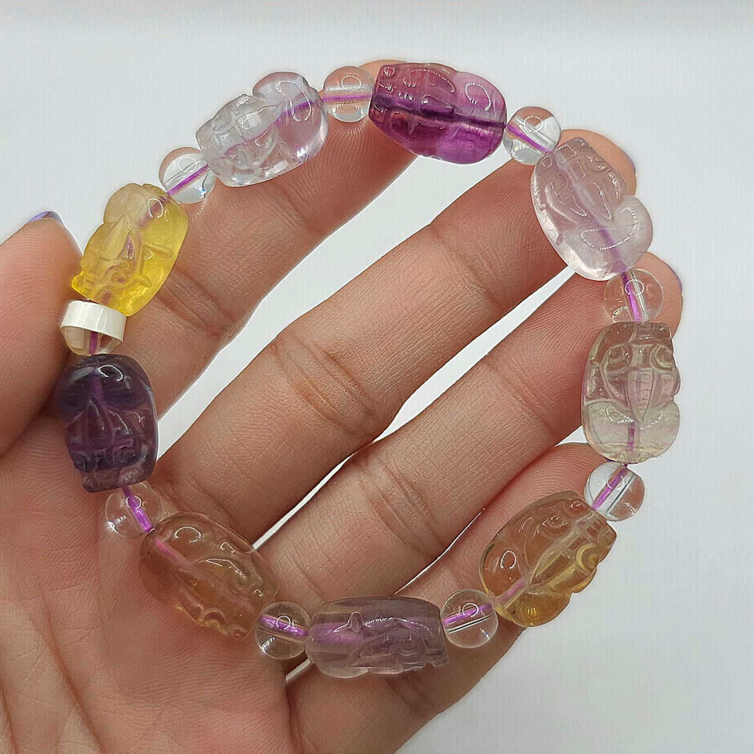 Natural Pixiu Flourite