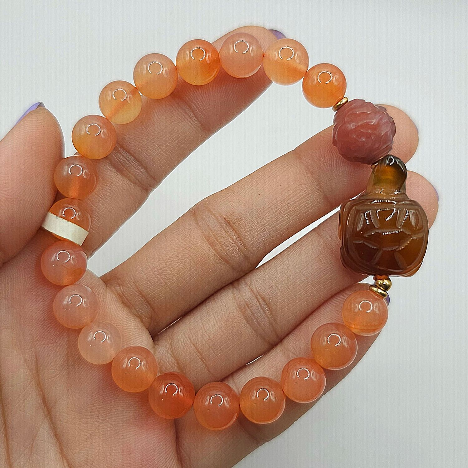Yan Yuan Agate with Tortoise