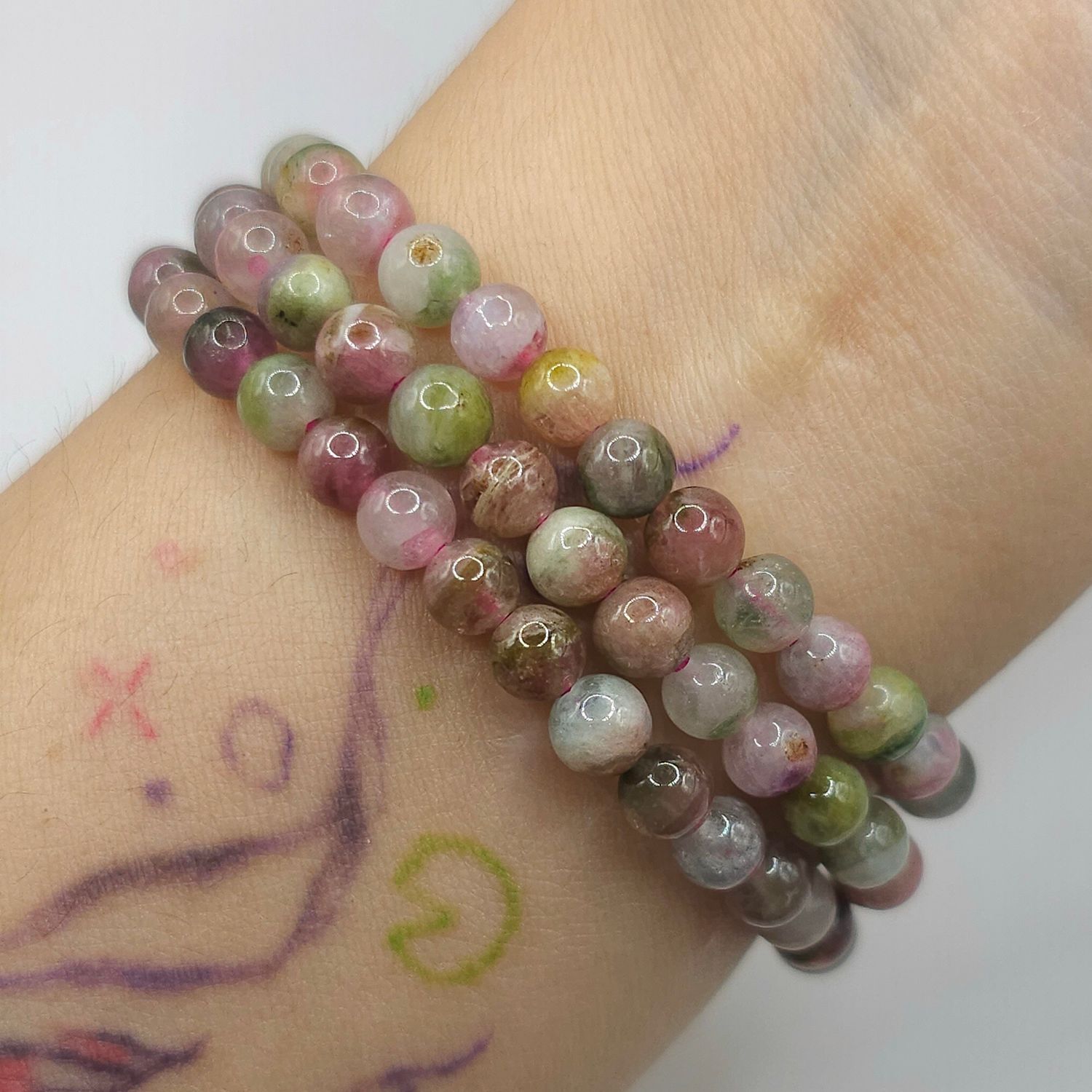 Natural 3 Lap Watermelon Tourmaline