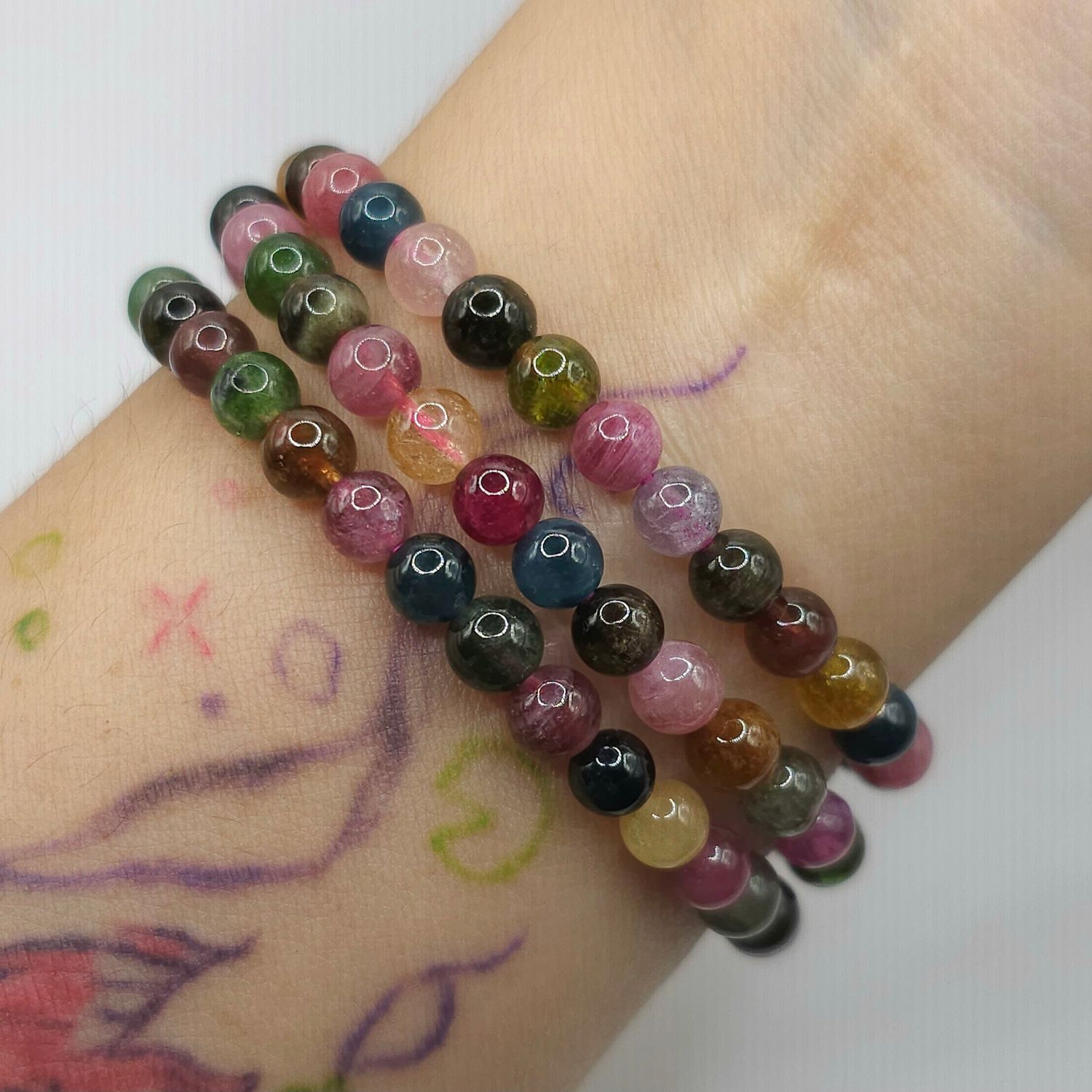 Natural 3 Lap Candy Tourmaline