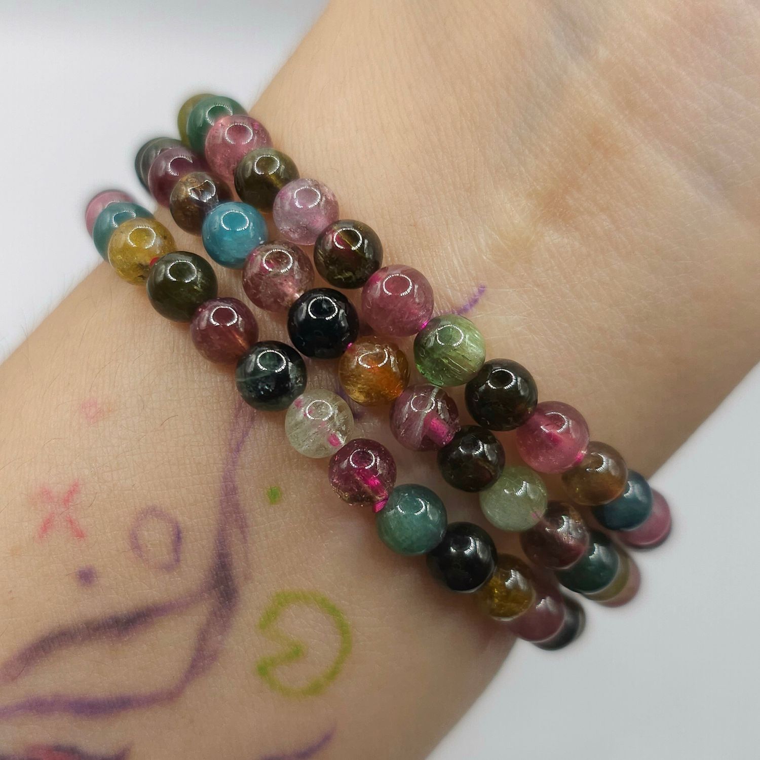 Natural 3 Lap Candy Tourmaline