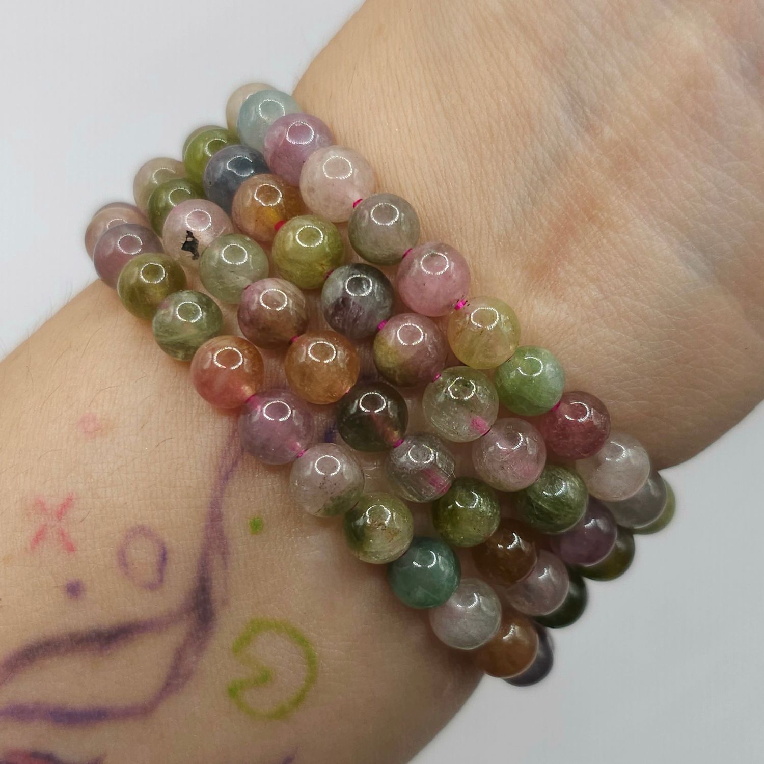 Natural 3 Lap Watermelon Tourmaline