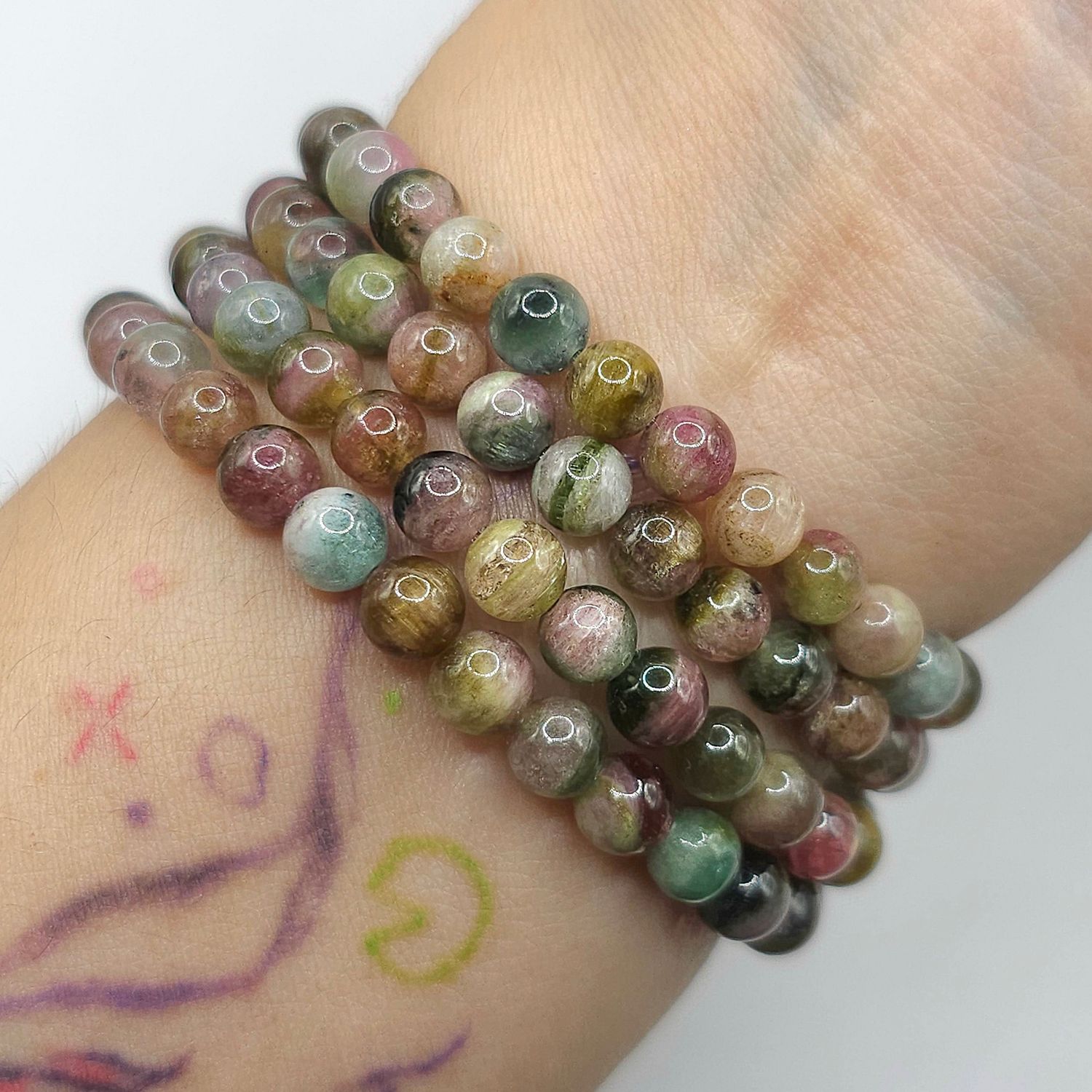 Natural 3 Lap Watermelon Tourmaline