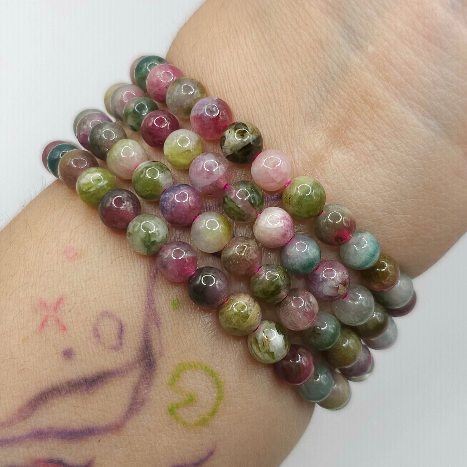 Natural 3 Lap Watermelon Tourmaline