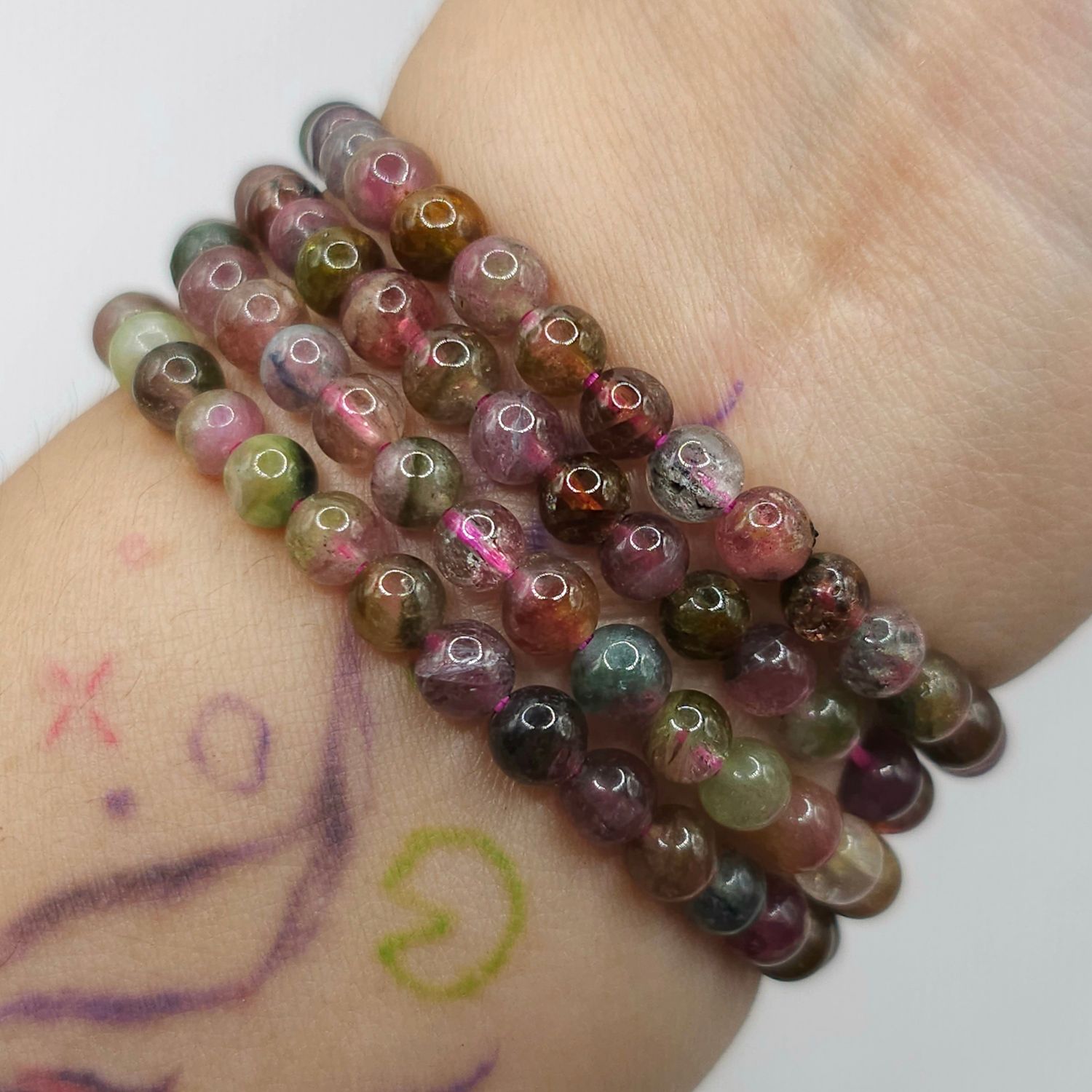 Natural 3 Lap Watermelon Tourmaline