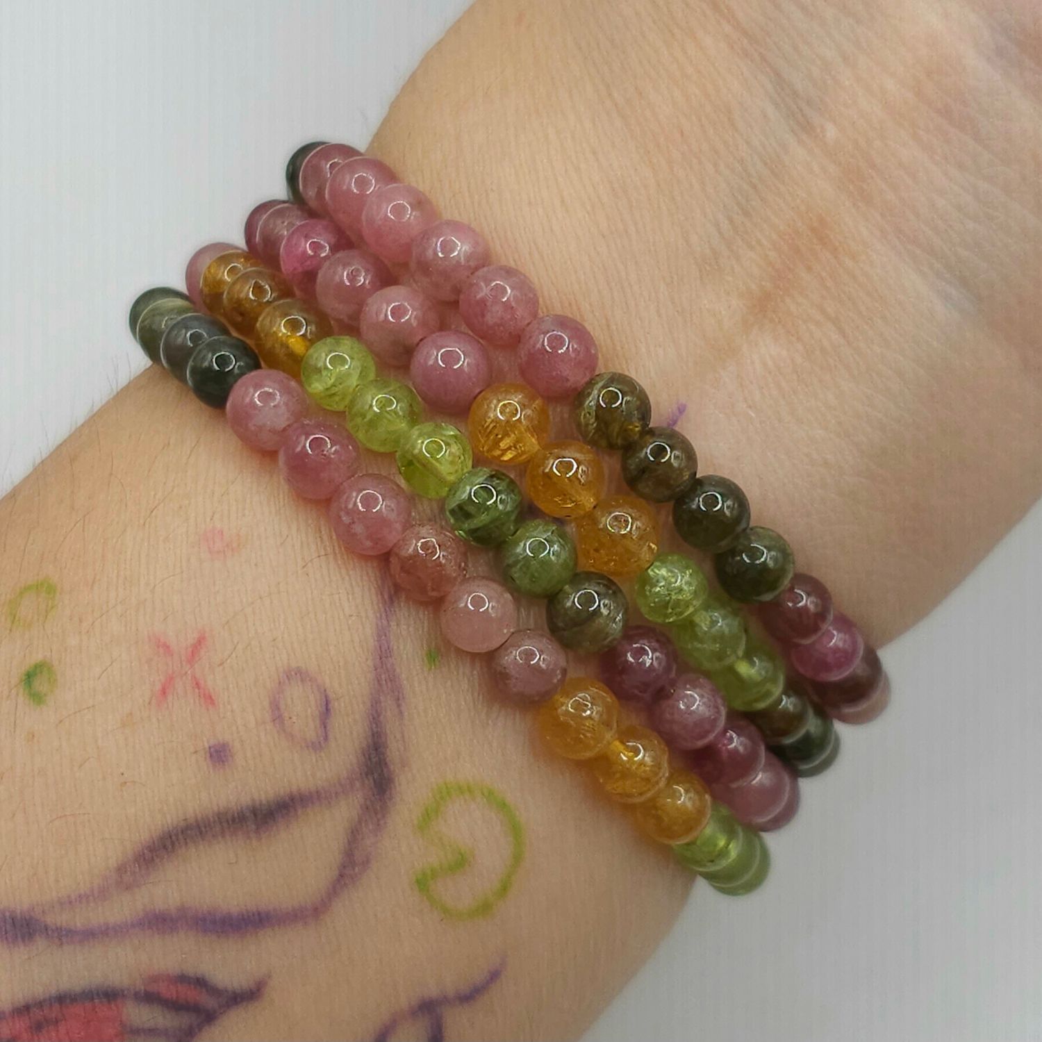 Natural 3 Lap Jelly Tourmaline