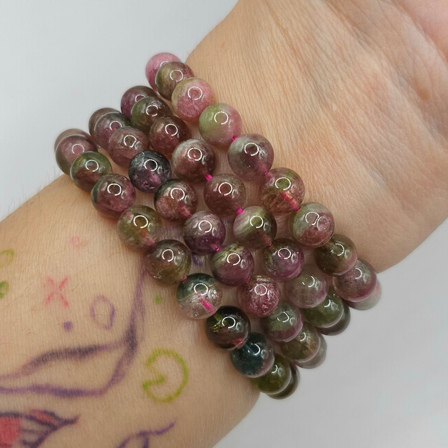 Natural 3 Lap Watermelon Tourmaline