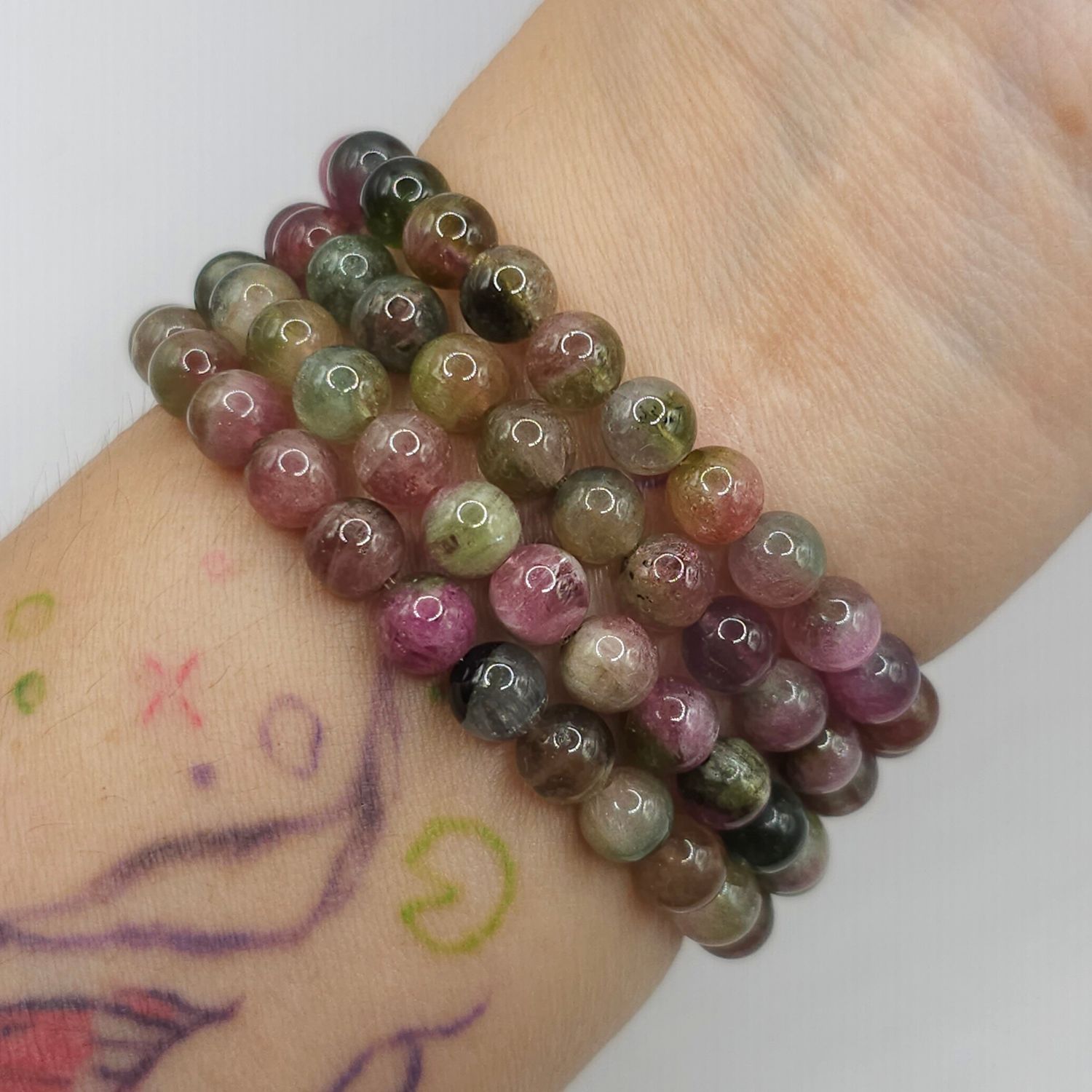 Natural 3 Lap Watermelon Tourmaline