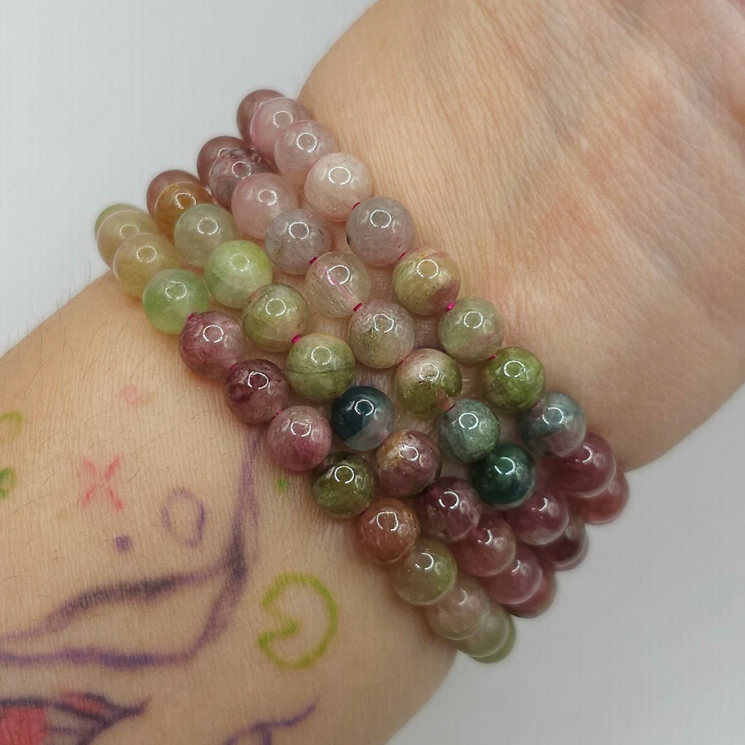Natural 3 Lap Watermelon Tourmaline