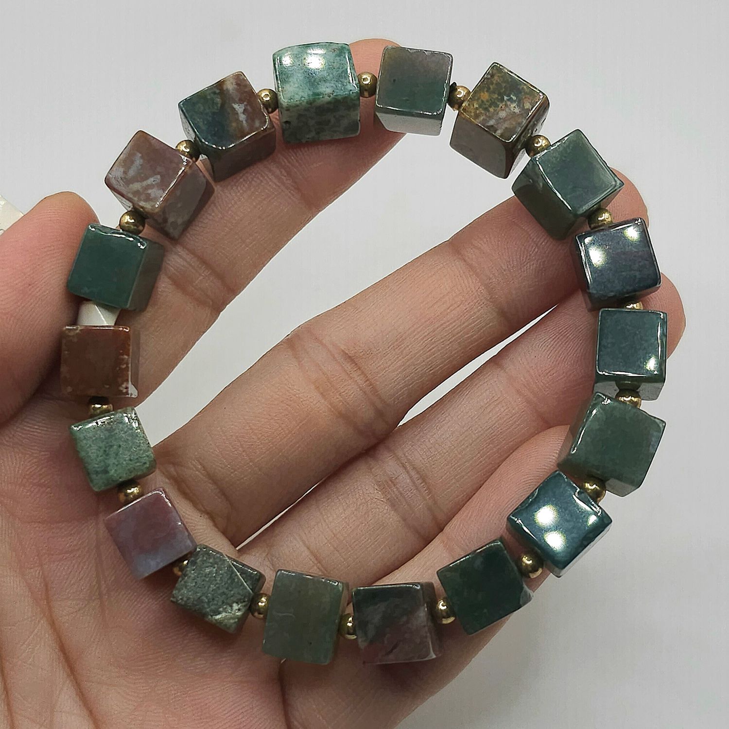 Natural Moss Agate