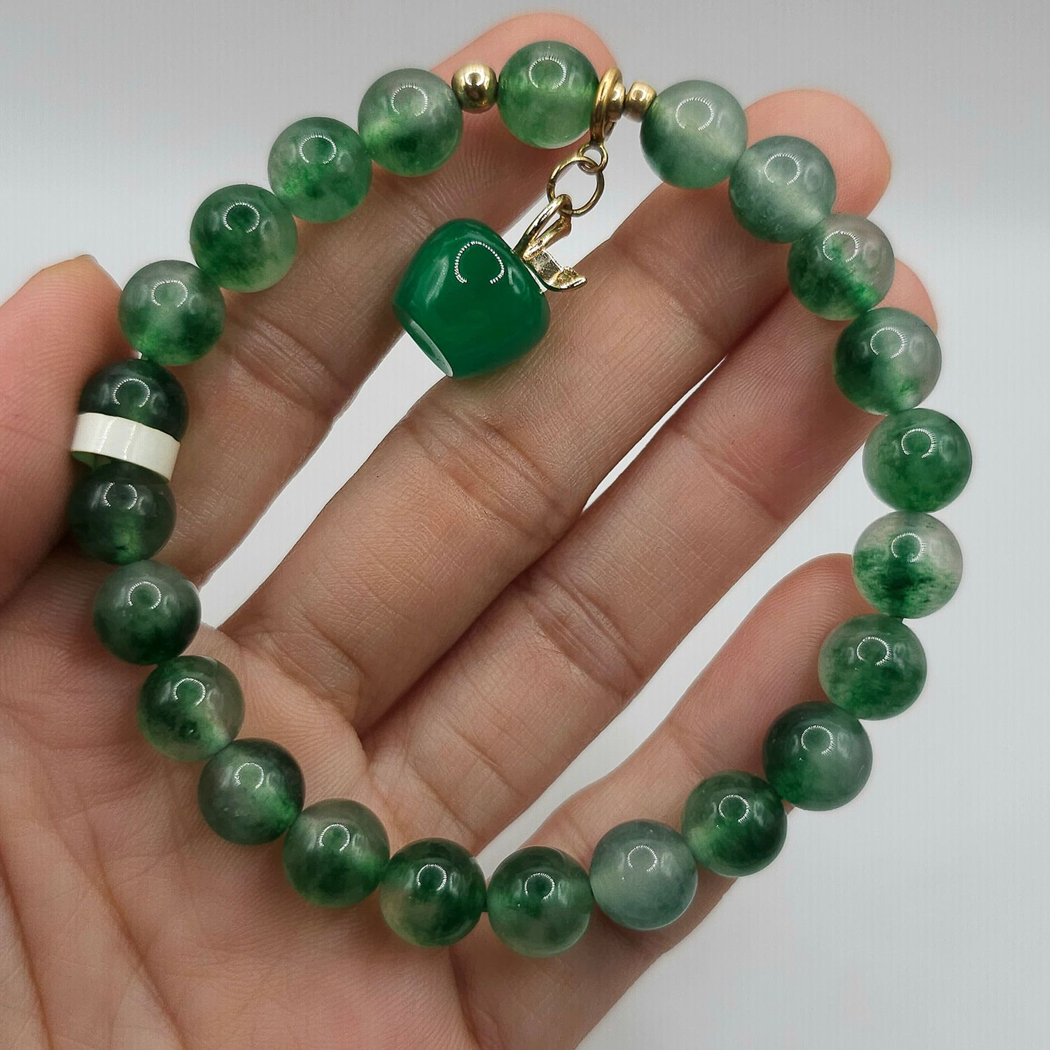 Natural Chalcedony with Apple