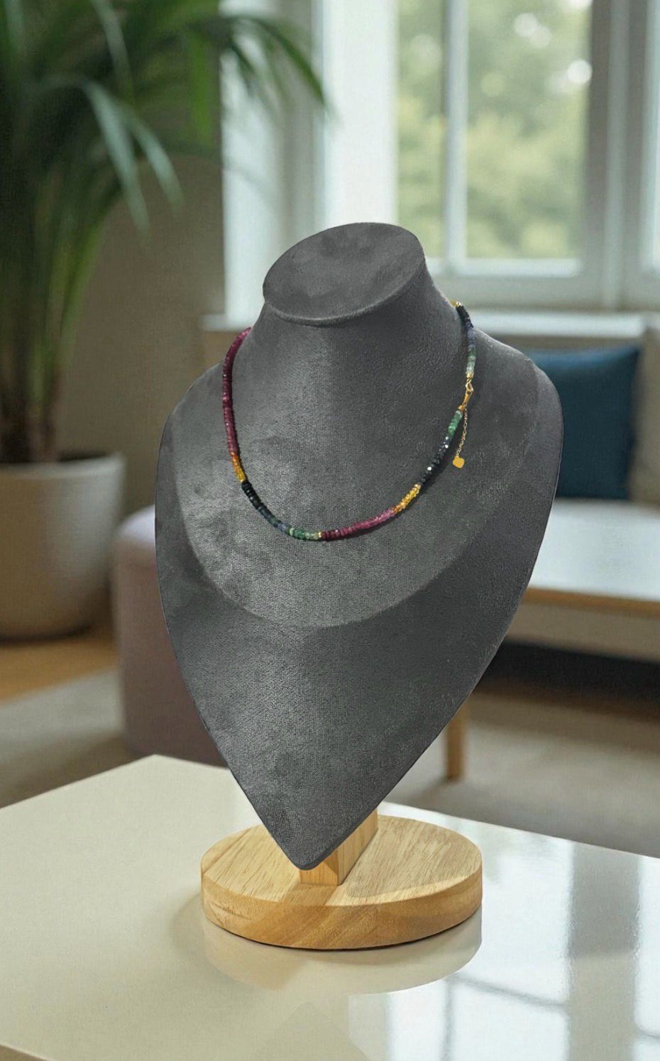 Natural Duo Bao Necklace - 18K