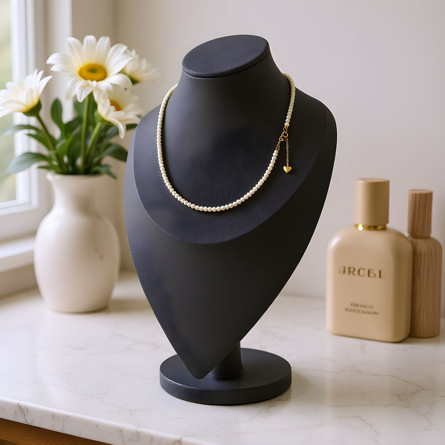 Natural Akoya Pearl Necklace 18k