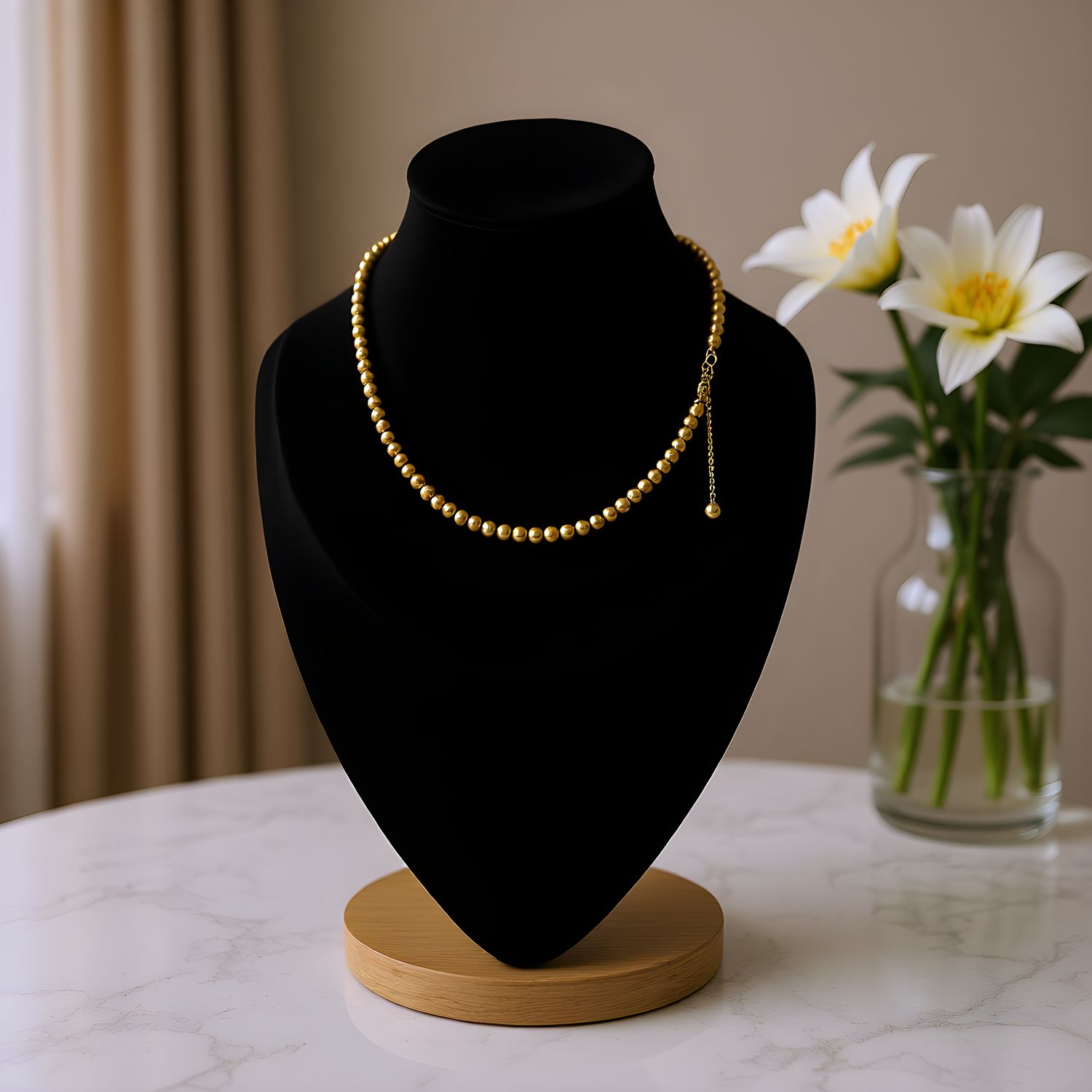 Natural South Sea Pearl Necklace 18k