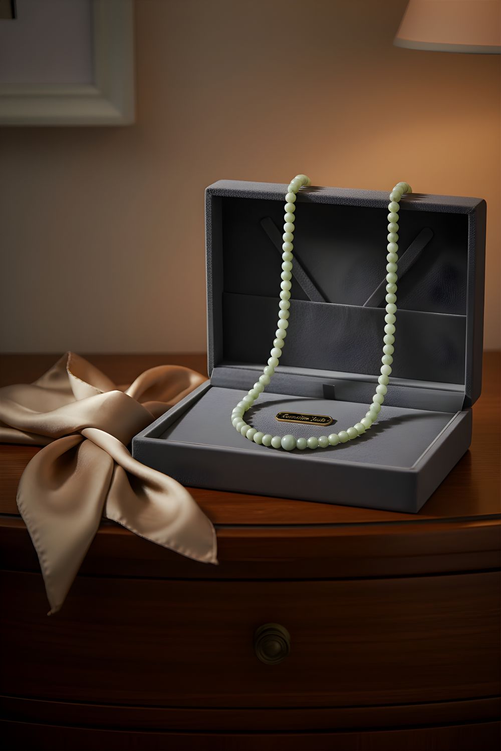 Natural Burma Jade Necklace