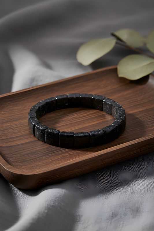 Natural Black Ruti Soft Bangle