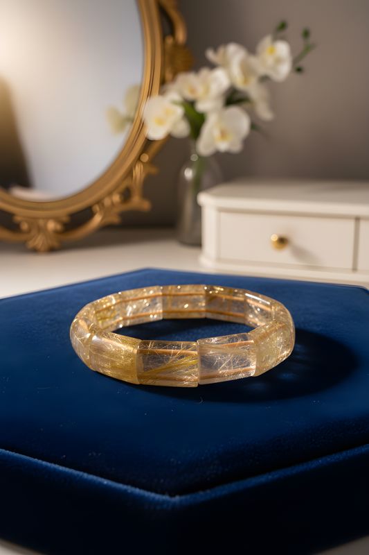 Natural Golden Ruti Soft Bangle