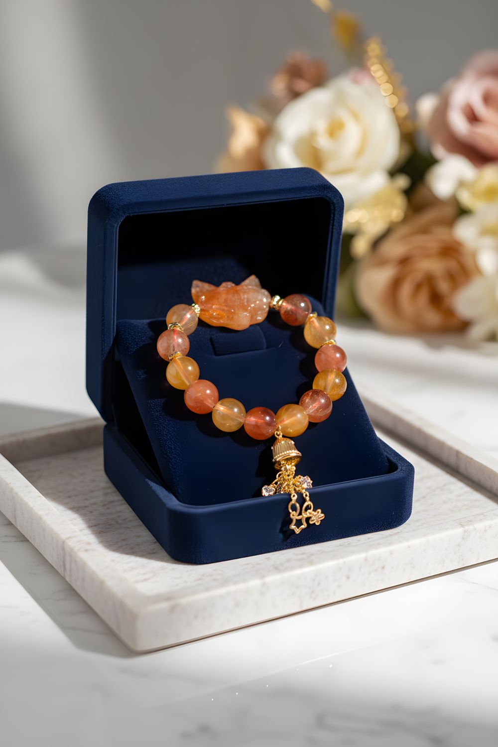 Natural Golden Healer with 9 Tail Fox