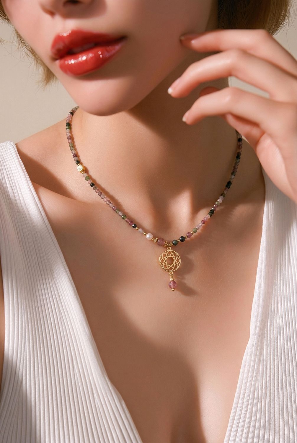 Natural Tourmaline 2 in 1