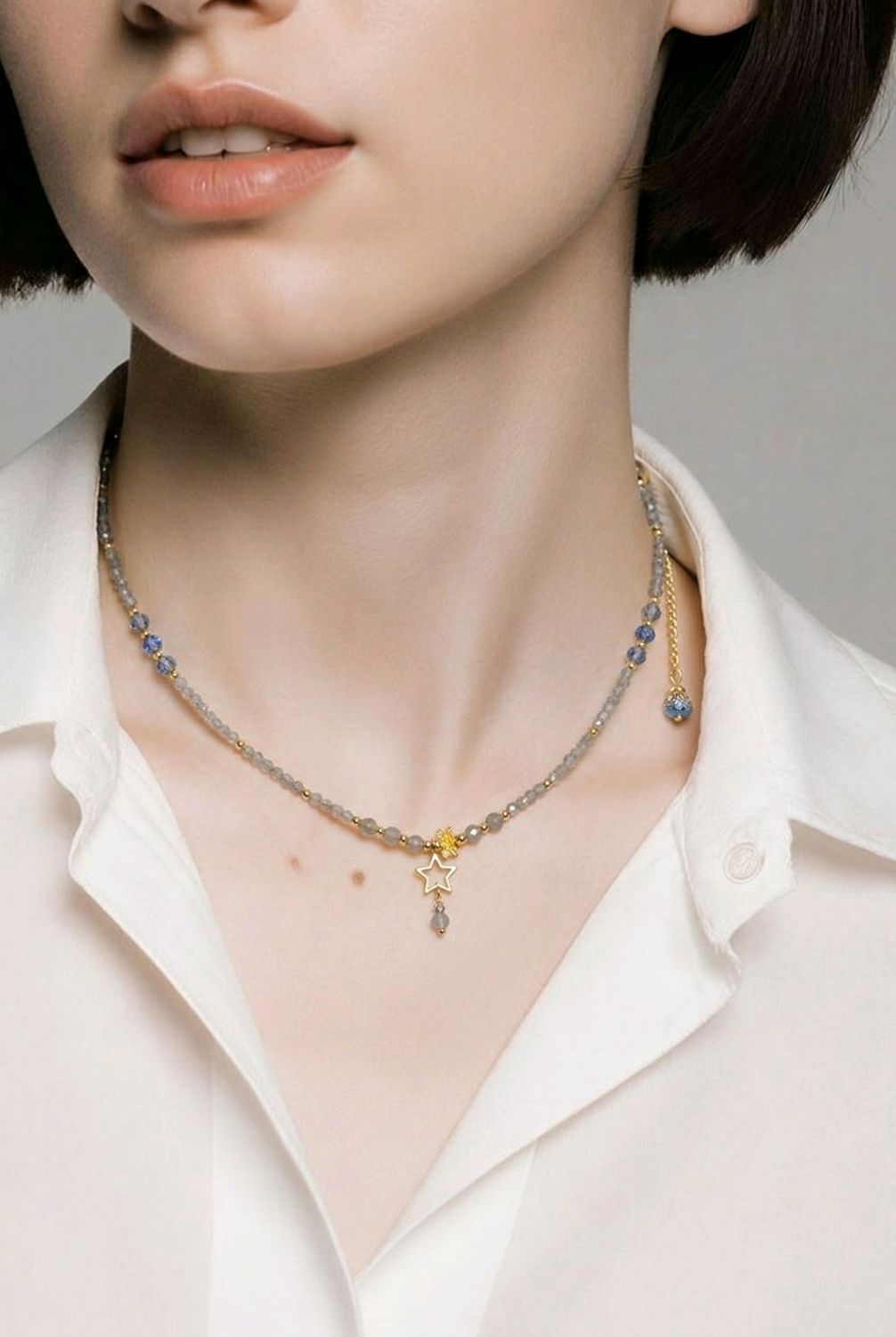 Natural Labradorite 2 in 1