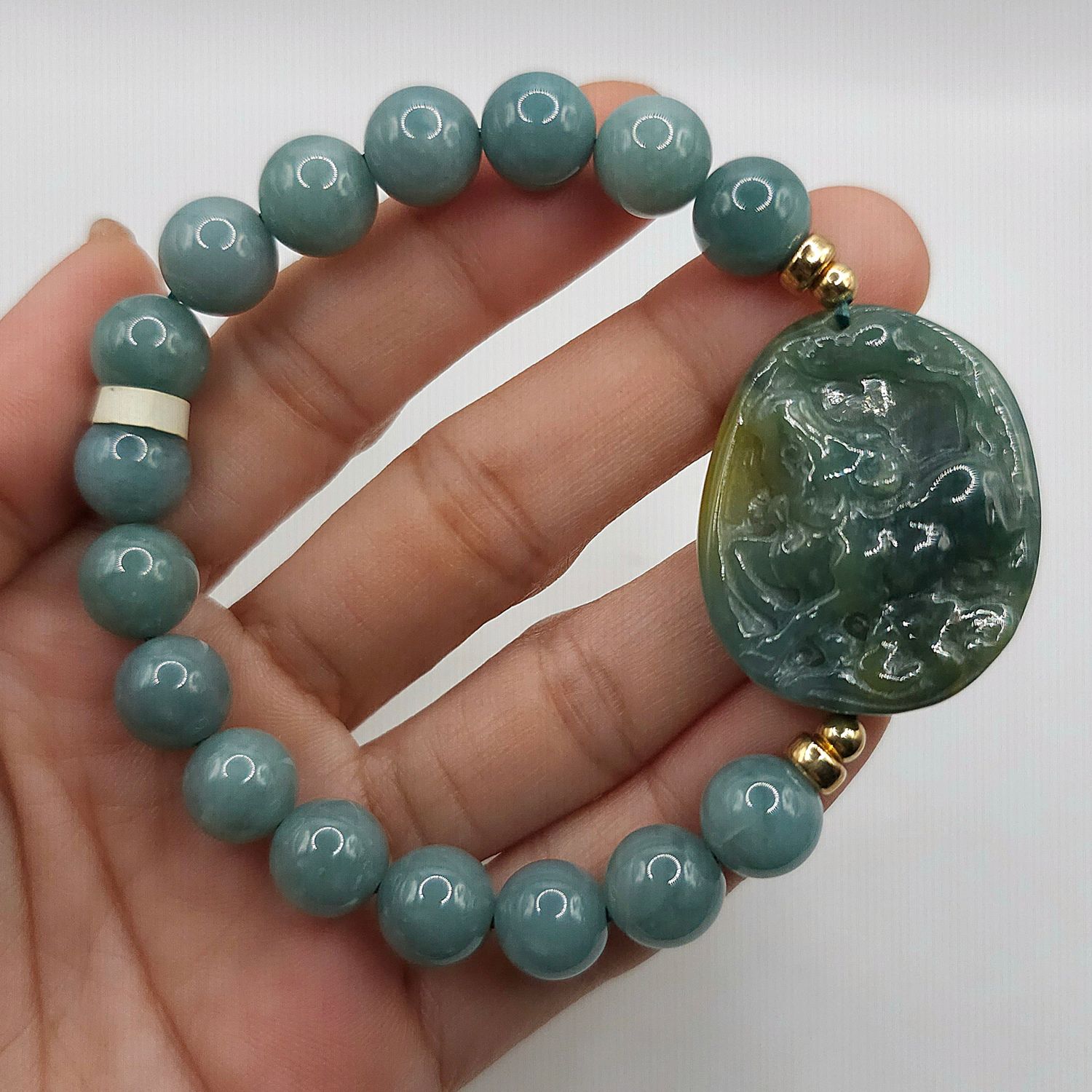 Natural Blue Water with Ox