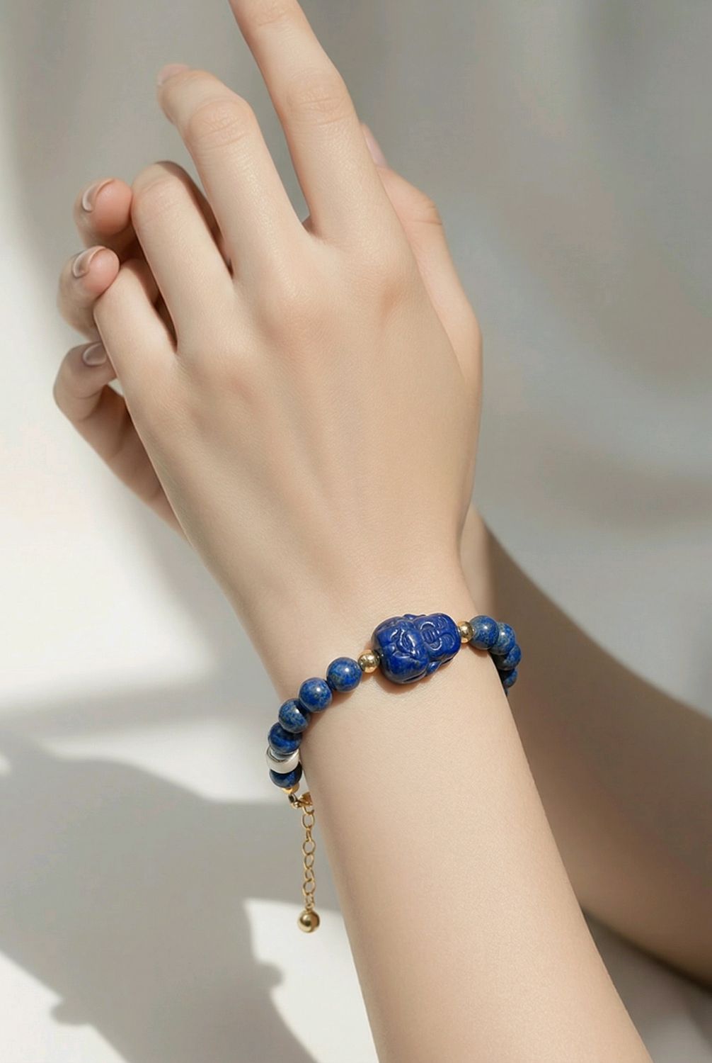 Natural Lapis Lazuli Buddha/Guanyin