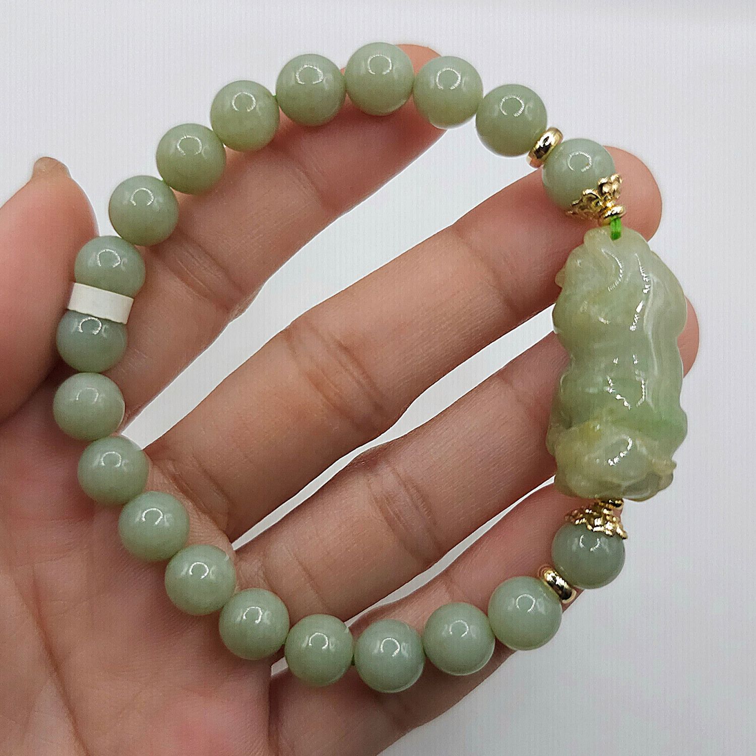 Natural Burma Jade with Tiger