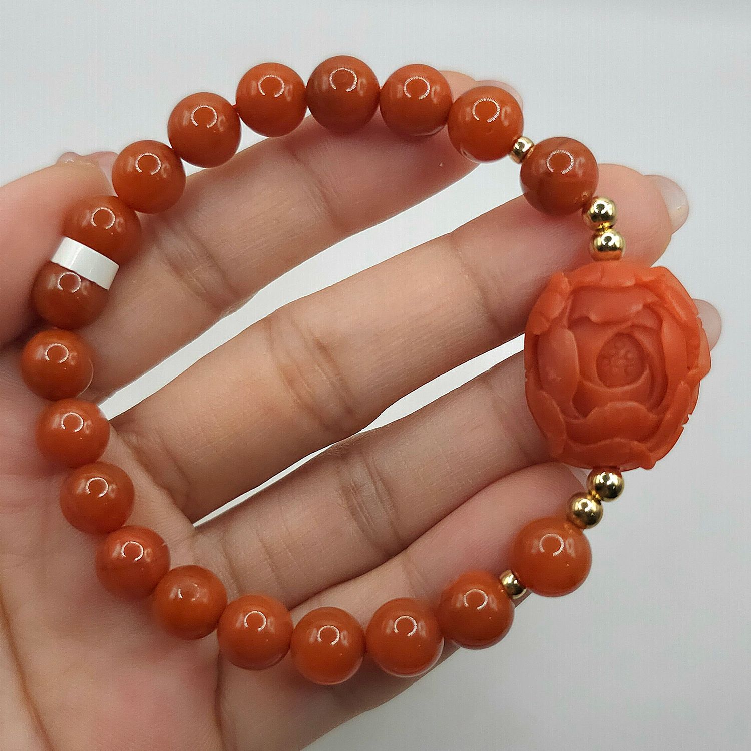 Natural Nanhong with Peony