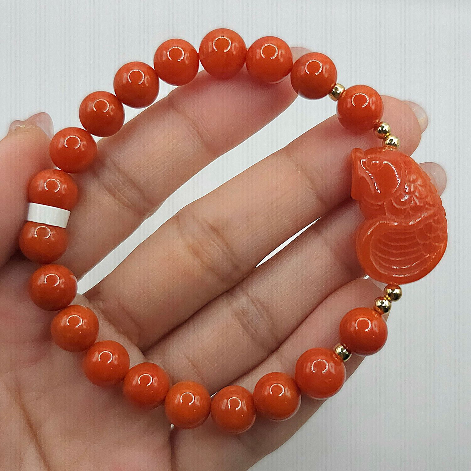 Natural Nanhong with Koi Fish