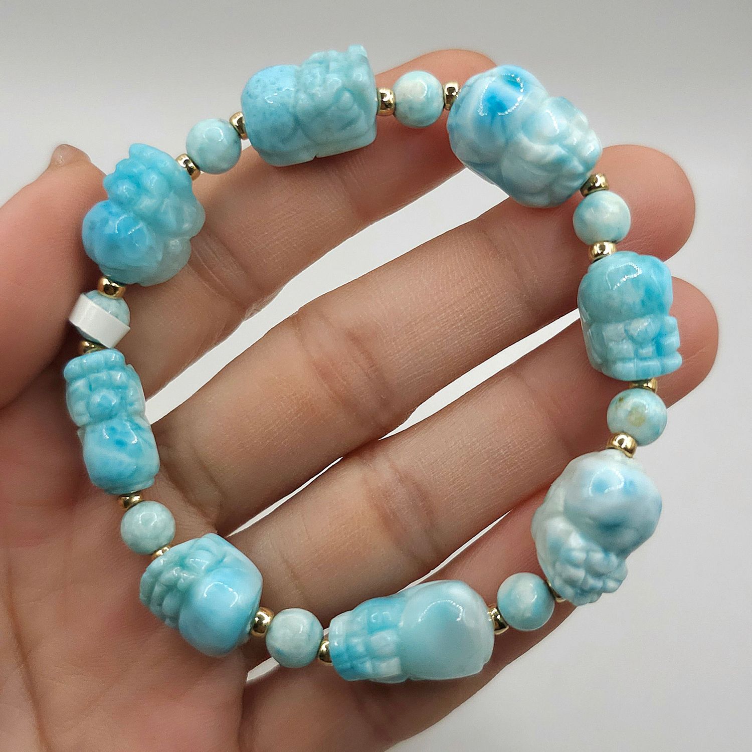 Natural Larimar Pixiu