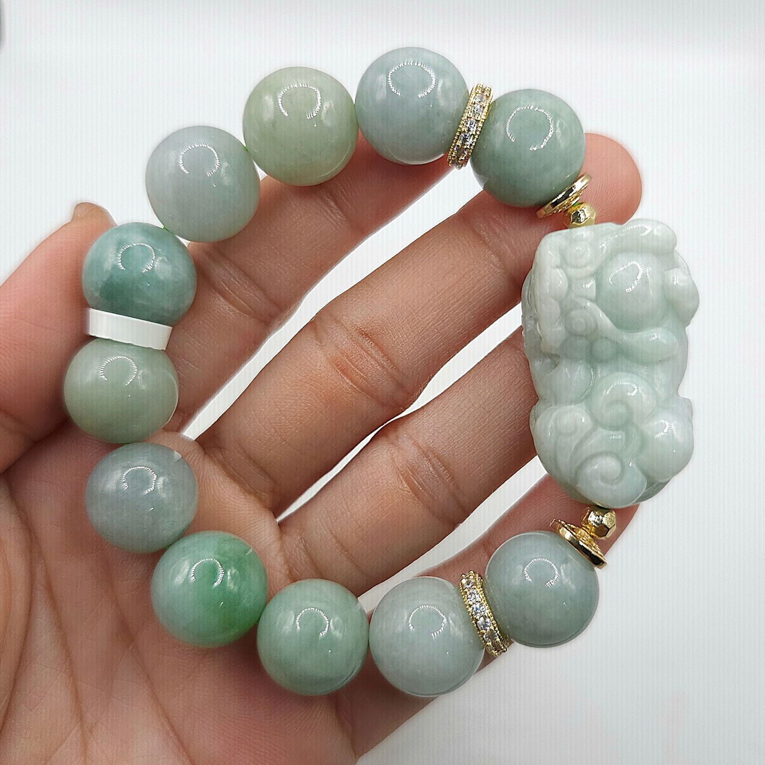 Natural Burma Jade with Pixiu