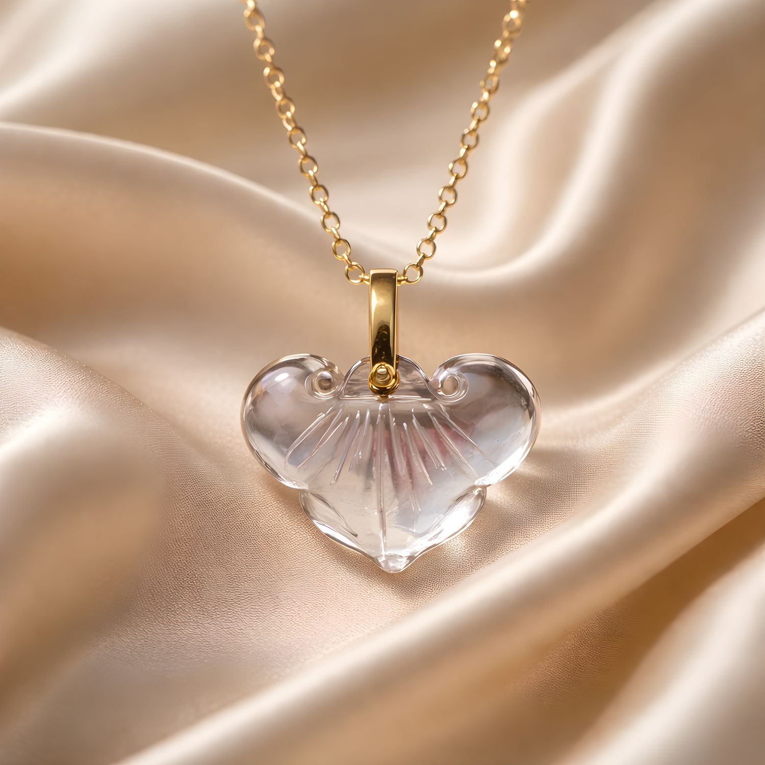 Natural Ametrine Ruyi Necklace