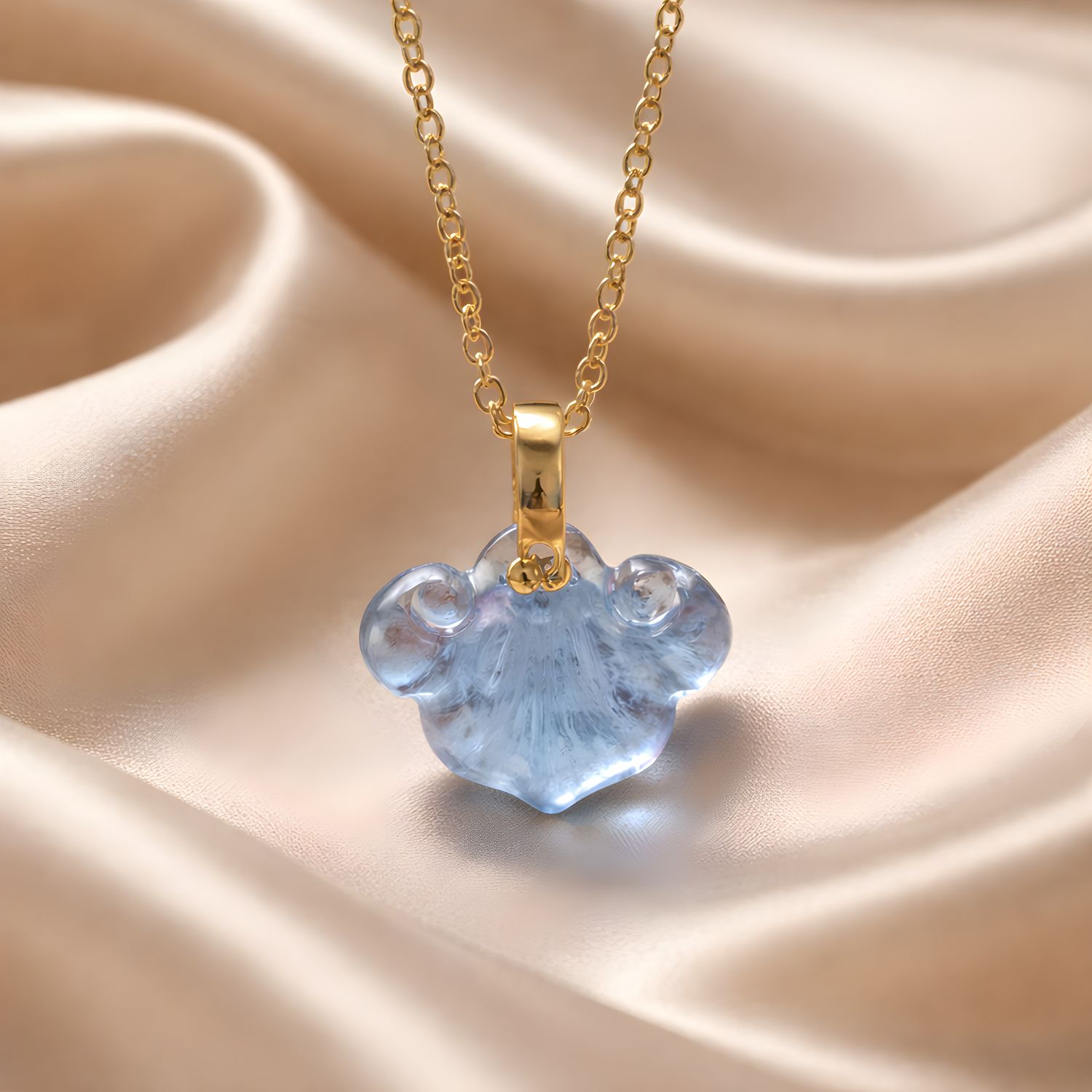 Natural Aquamarine Necklace