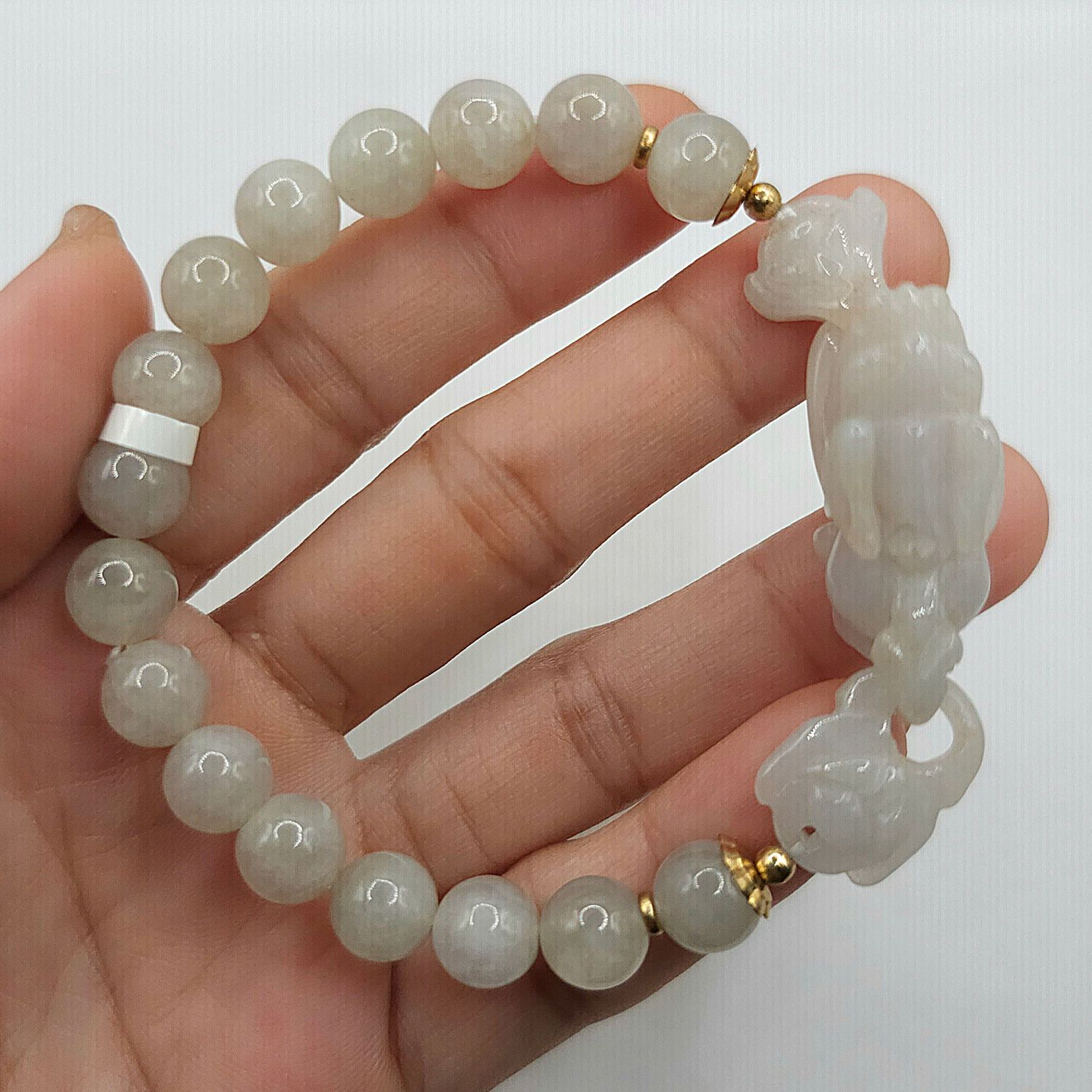 Natural Burma Ice Jade with Pixiu