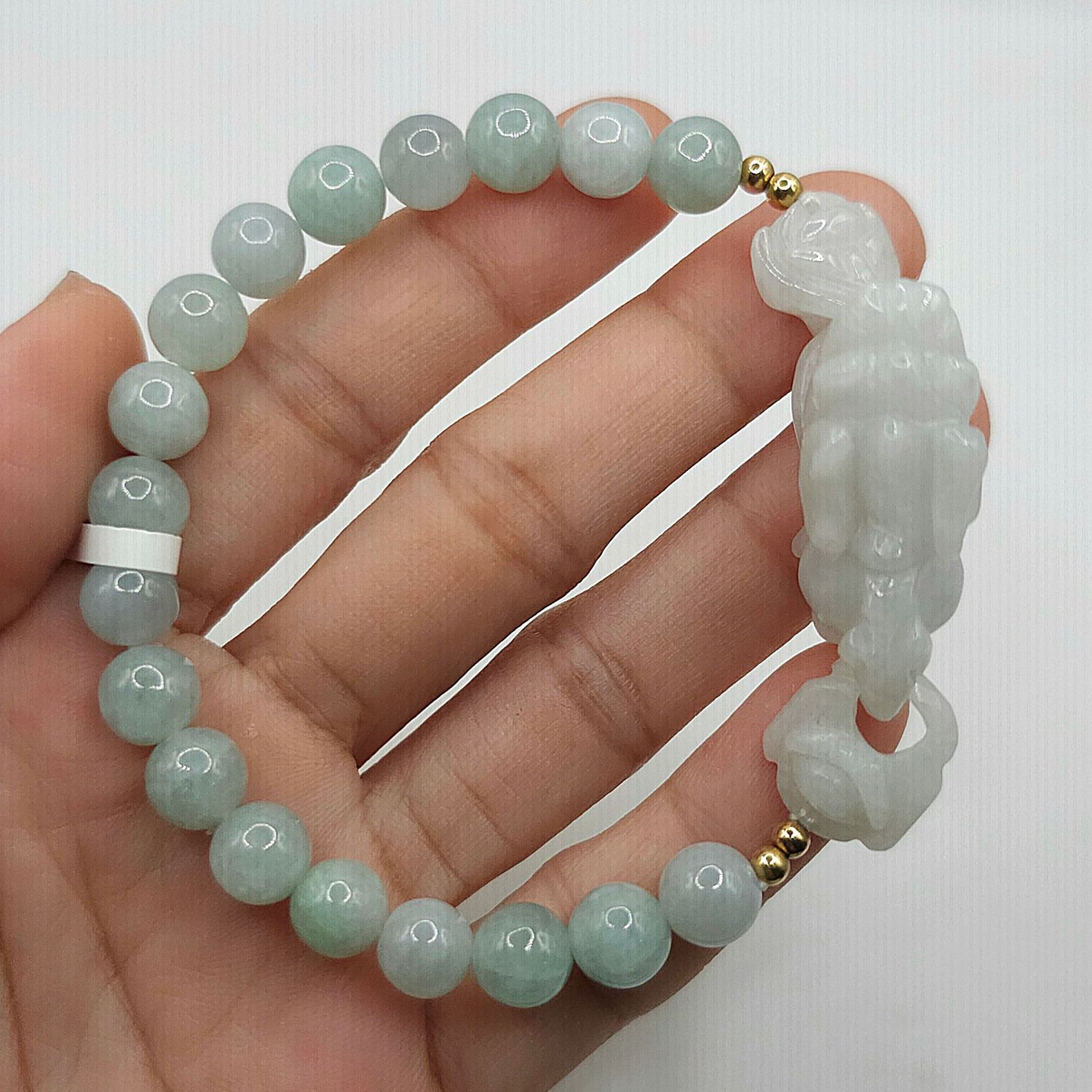 Natural Burma Ice Jade with Pixiu
