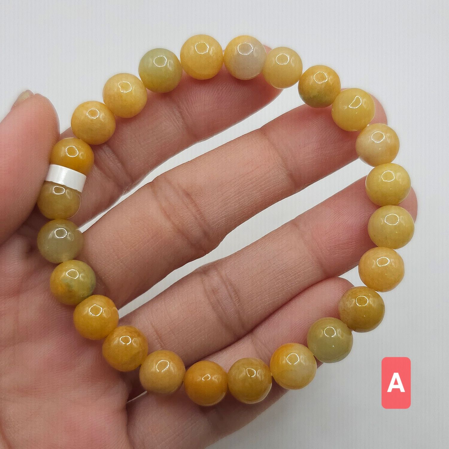 Natural Yellow Burma Jade