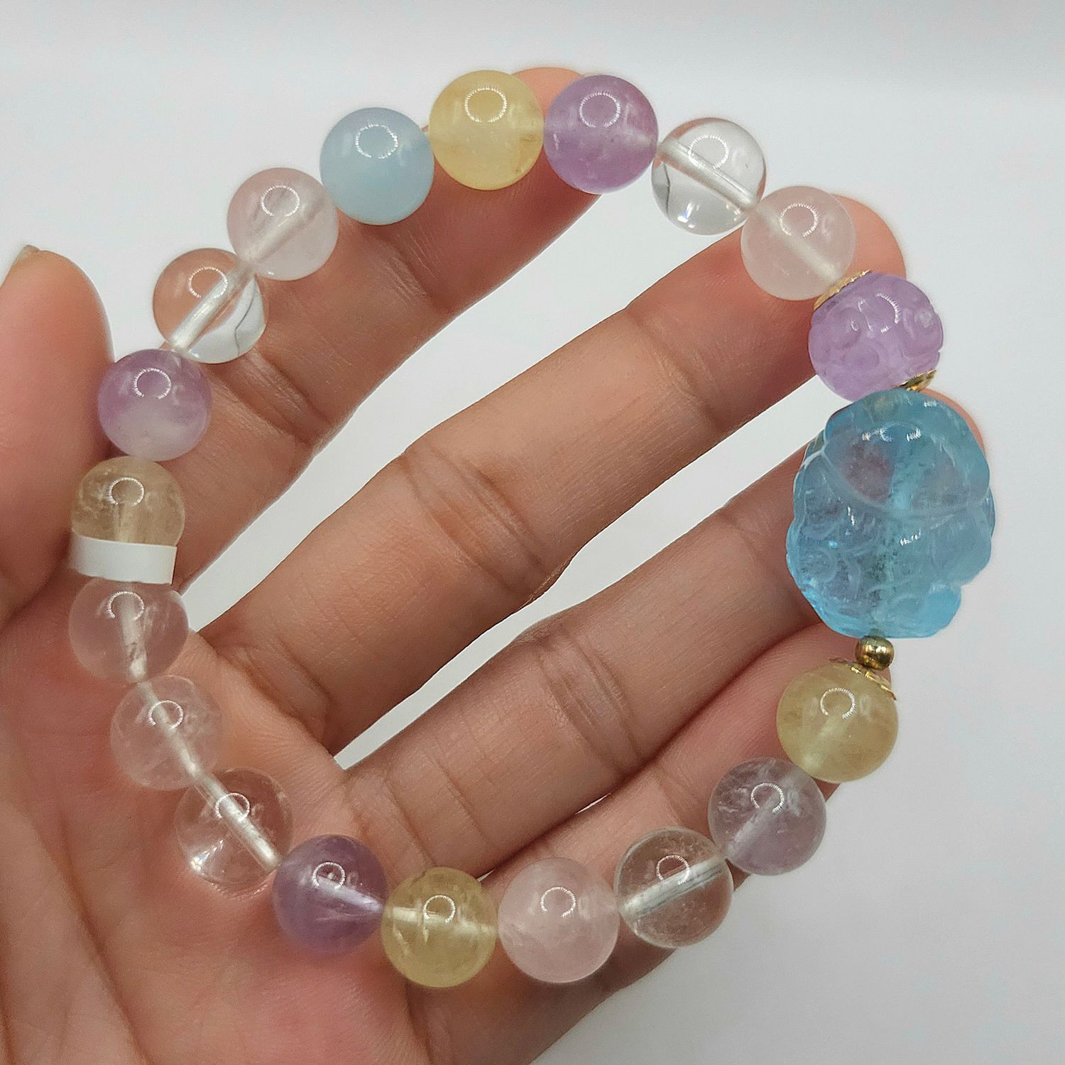 Natural Duo Bao with Dragon Pixiu