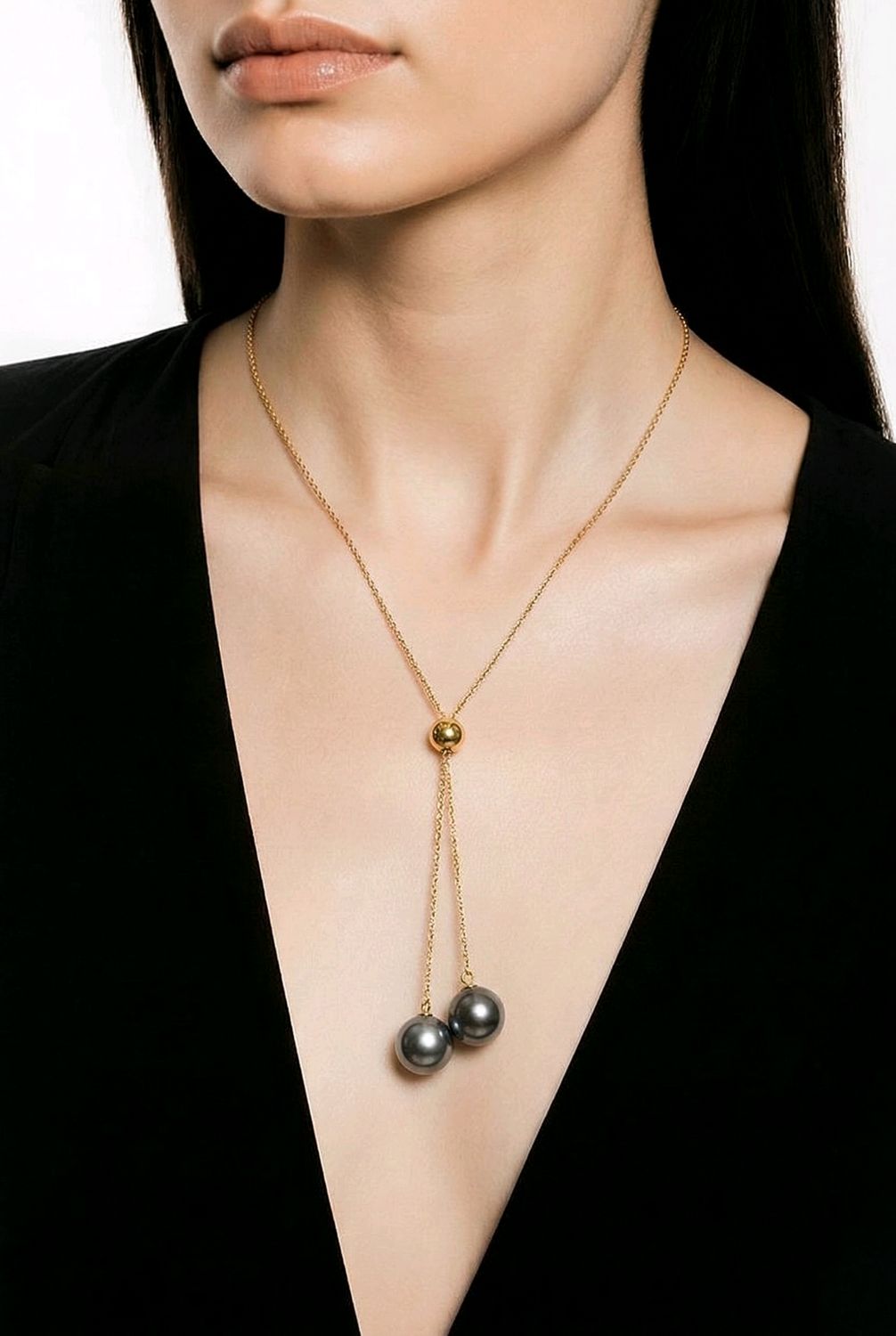 Natural Tahitian South Sea Pearl Necklace