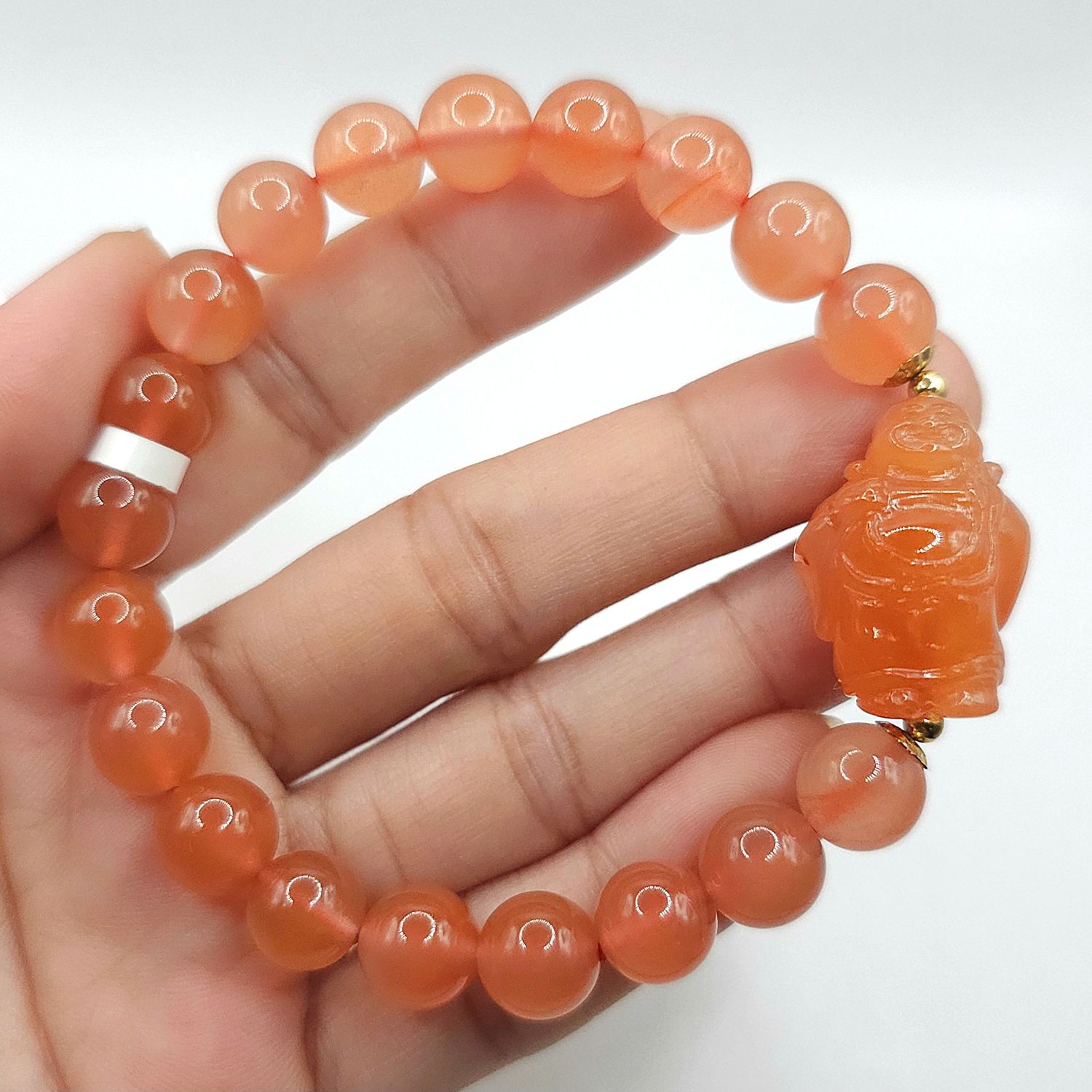 Natural Jelly Nanhong with Buddha